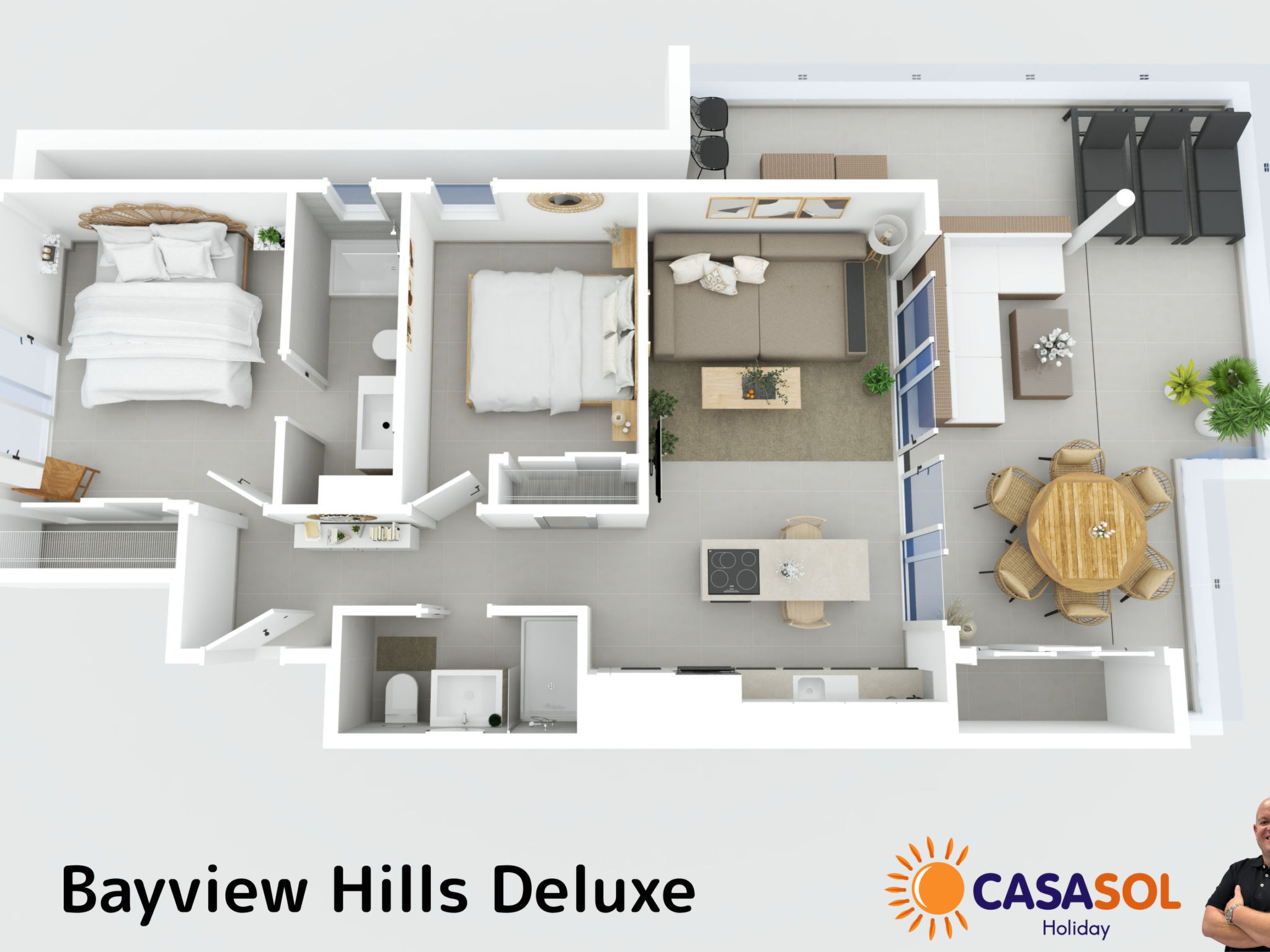 Bayview Hills Deluxe by Casasol - Drinnen