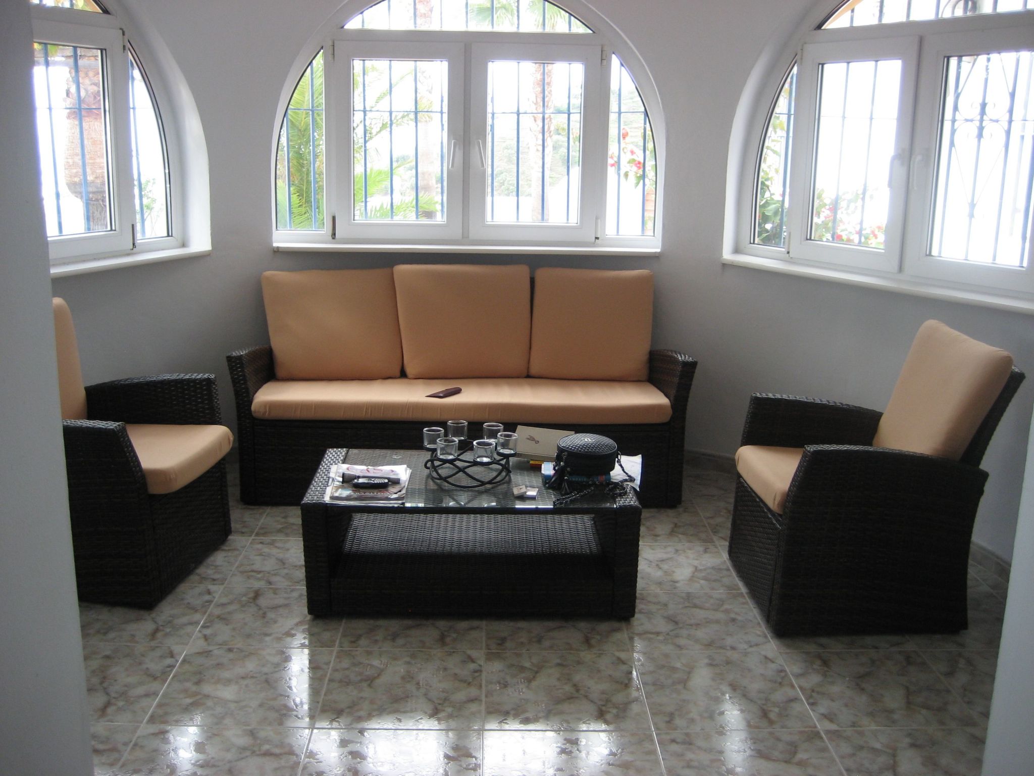 Casa Palmeras in Sayalonga mit Gepflegtem Garten-Drinnen