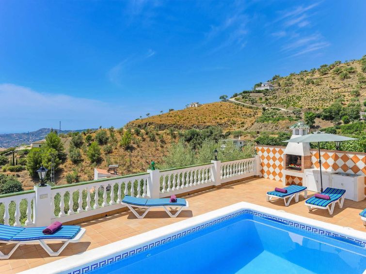 6-persoons vakantiehuis in Frigiliana met privézwembad en open haard in Frigiliana