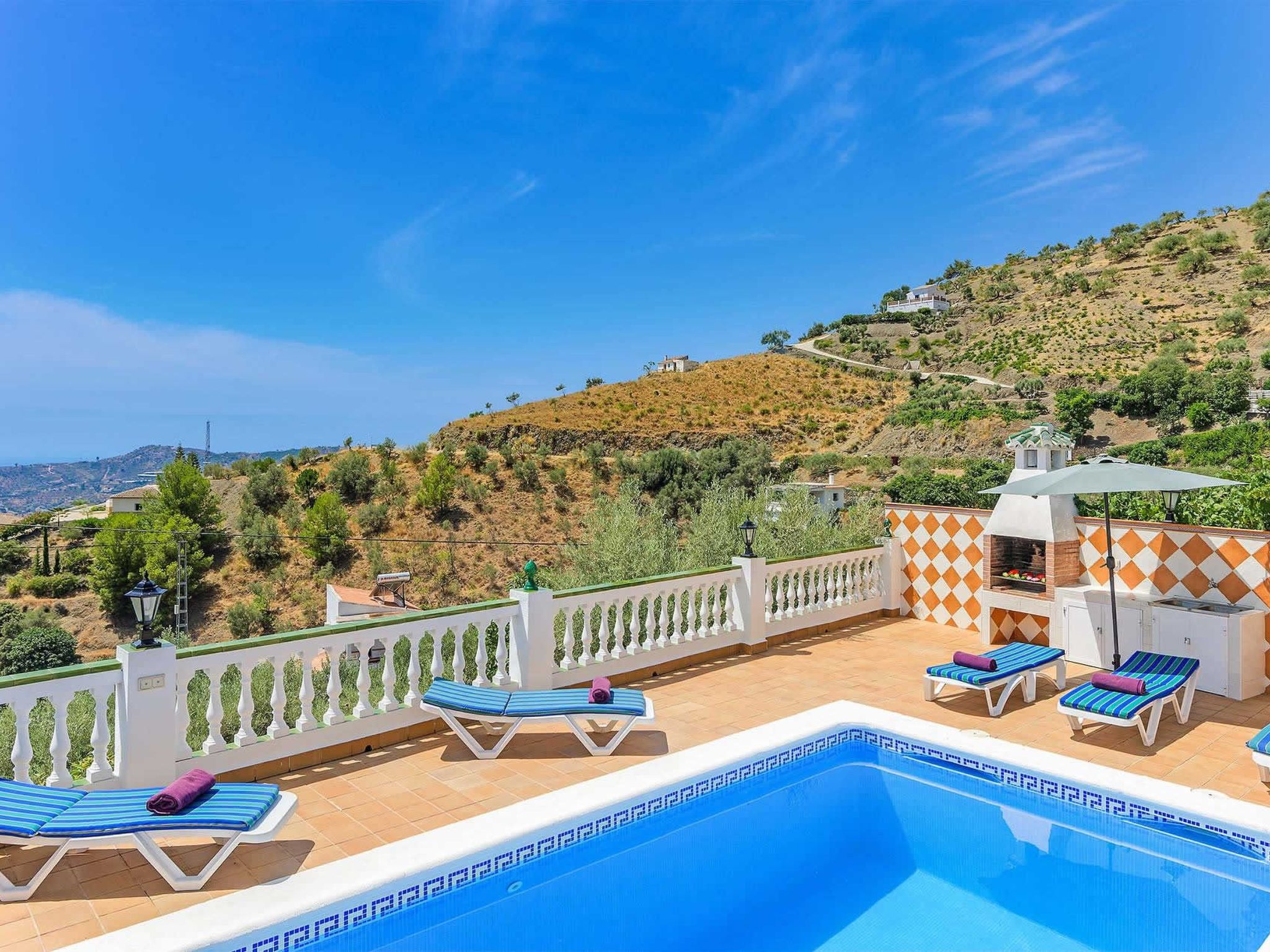 Vakantiehuis met privé zwembad in Frigiliana (Spanje) voor 6 personen