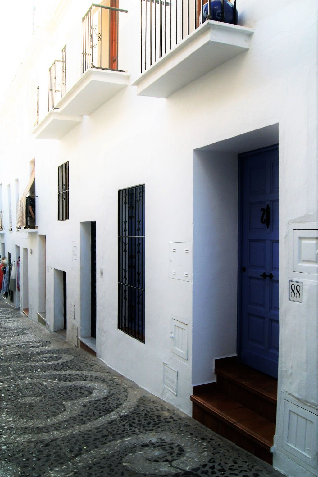 Typisches Haus im Zentrum des Barrio Morisco