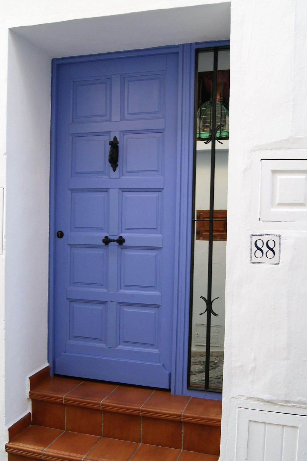 Typisches Haus im Zentrum des Barrio Morisco-Dehors