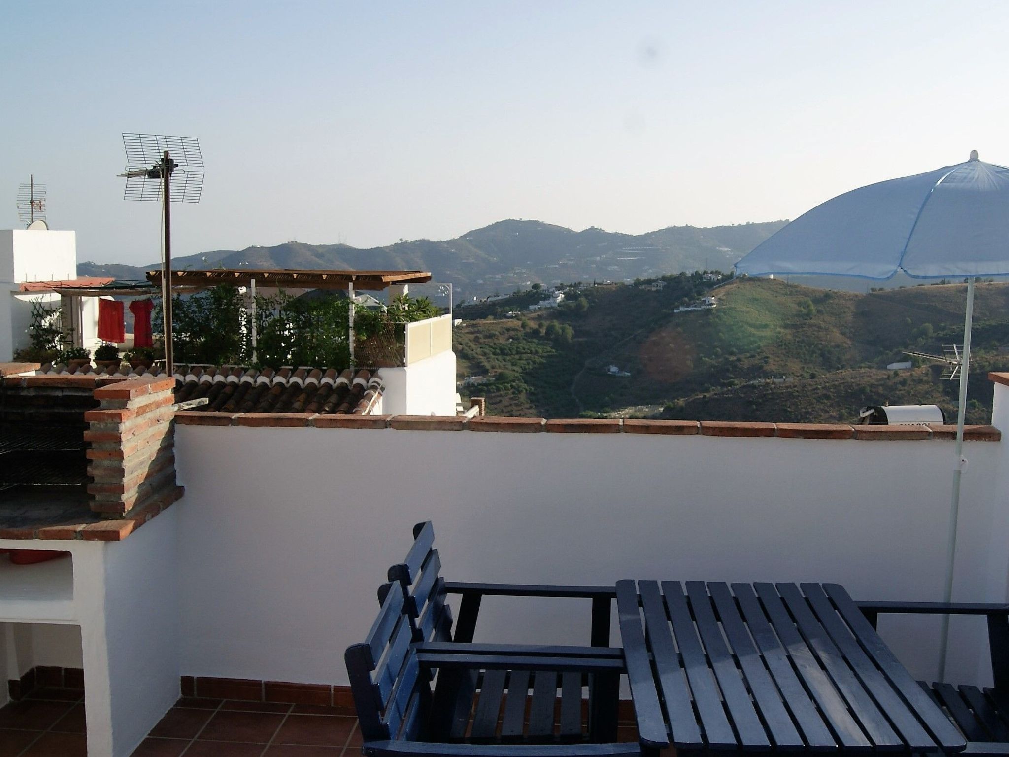 Typisches Haus im Zentrum des Barrio Morisco-Dehors