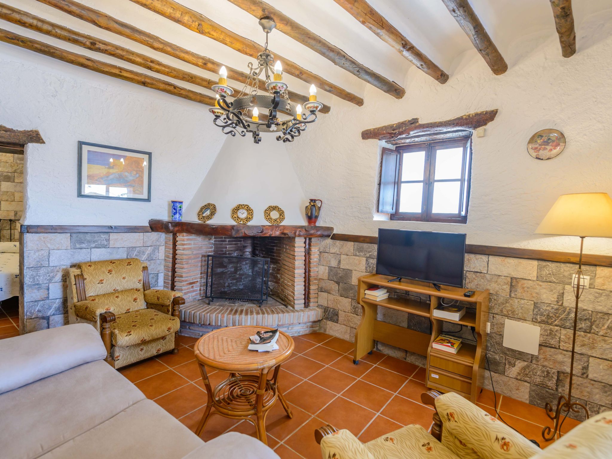 Typisches zentrales Haus-Dedans