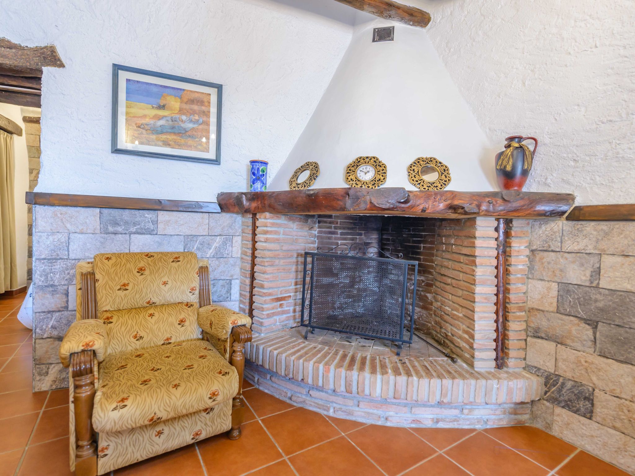 Typisches zentrales Haus-Dedans