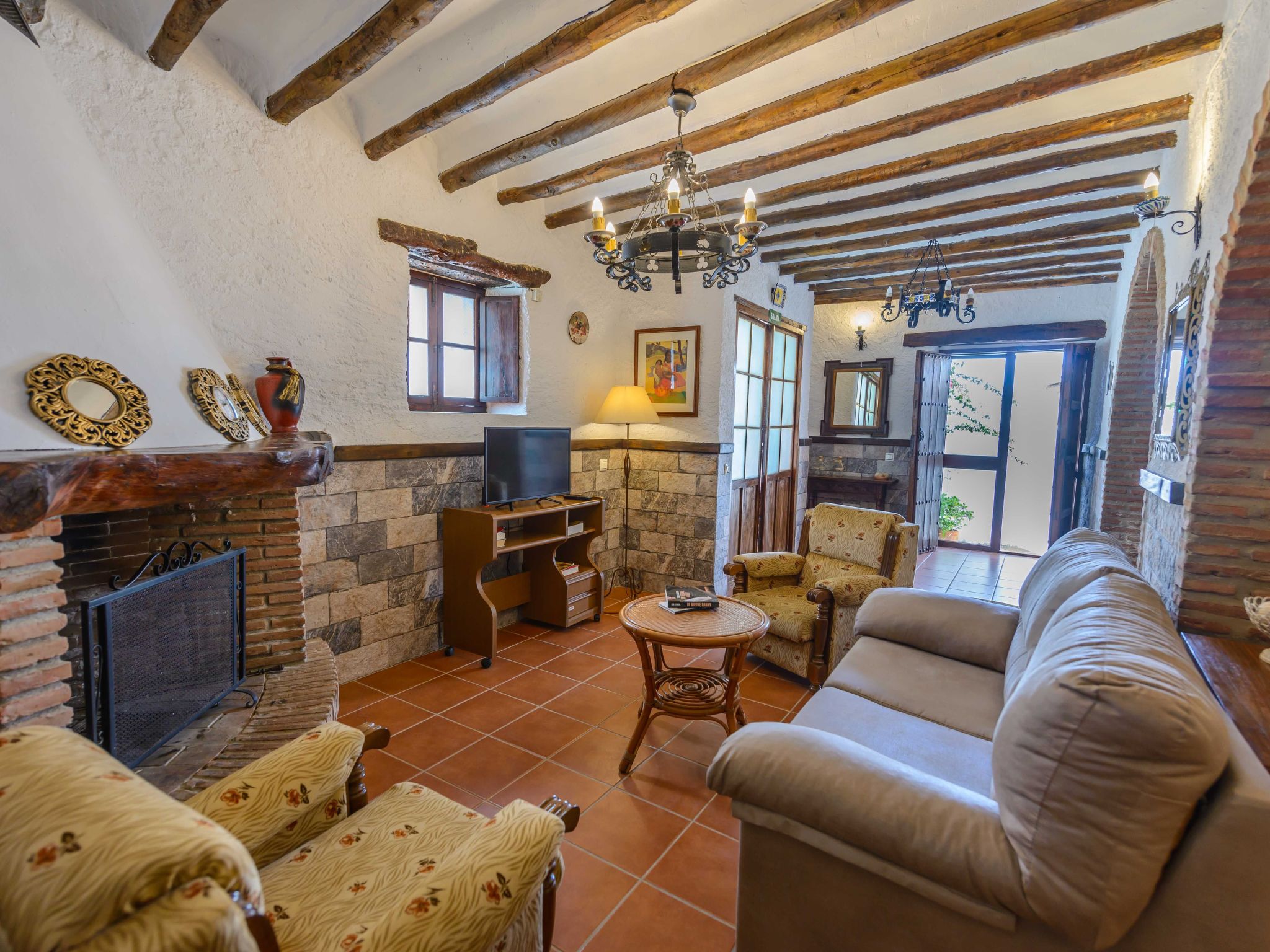 Typisches zentrales Haus-Dedans