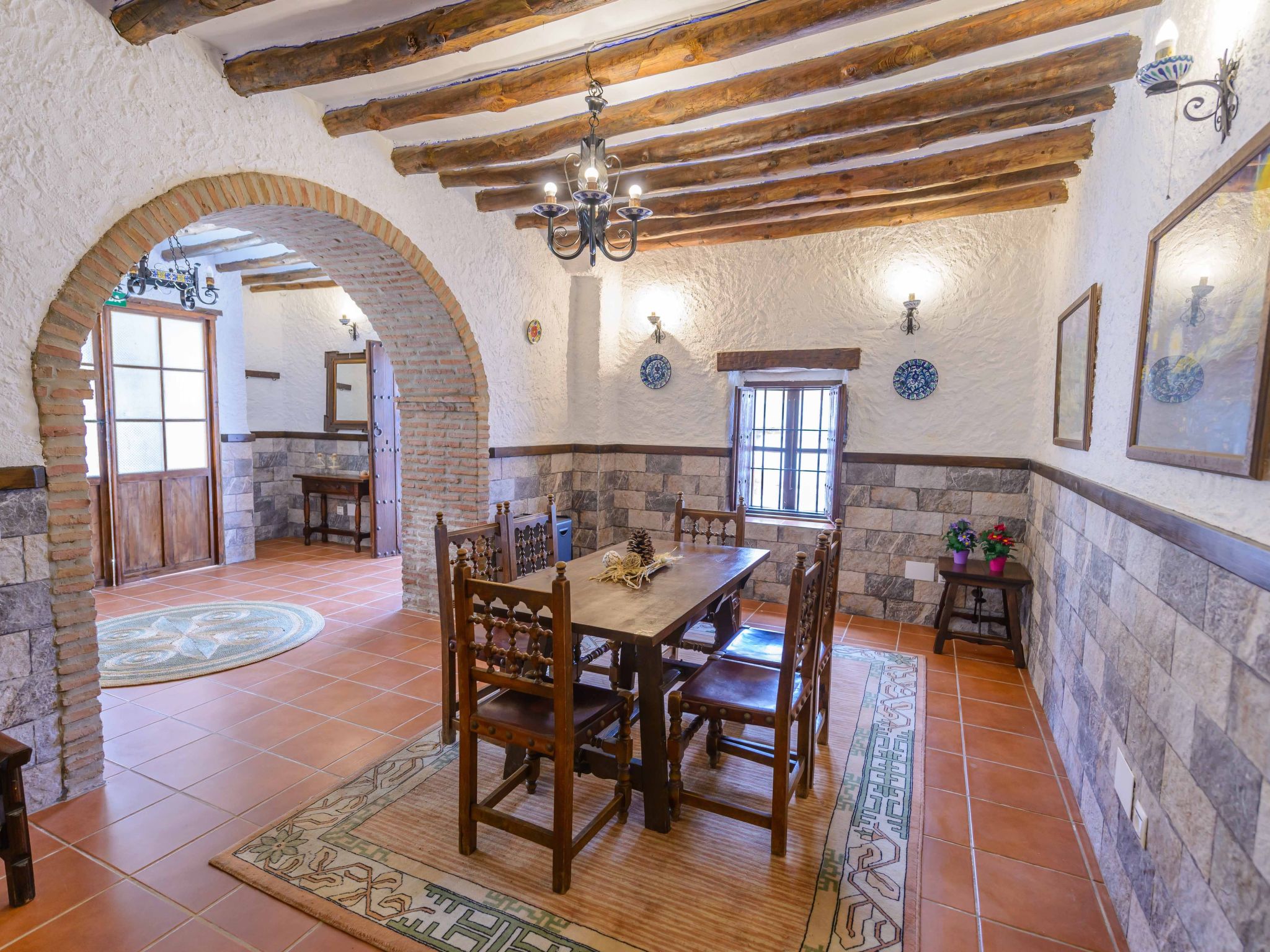 Typisches zentrales Haus-Dedans