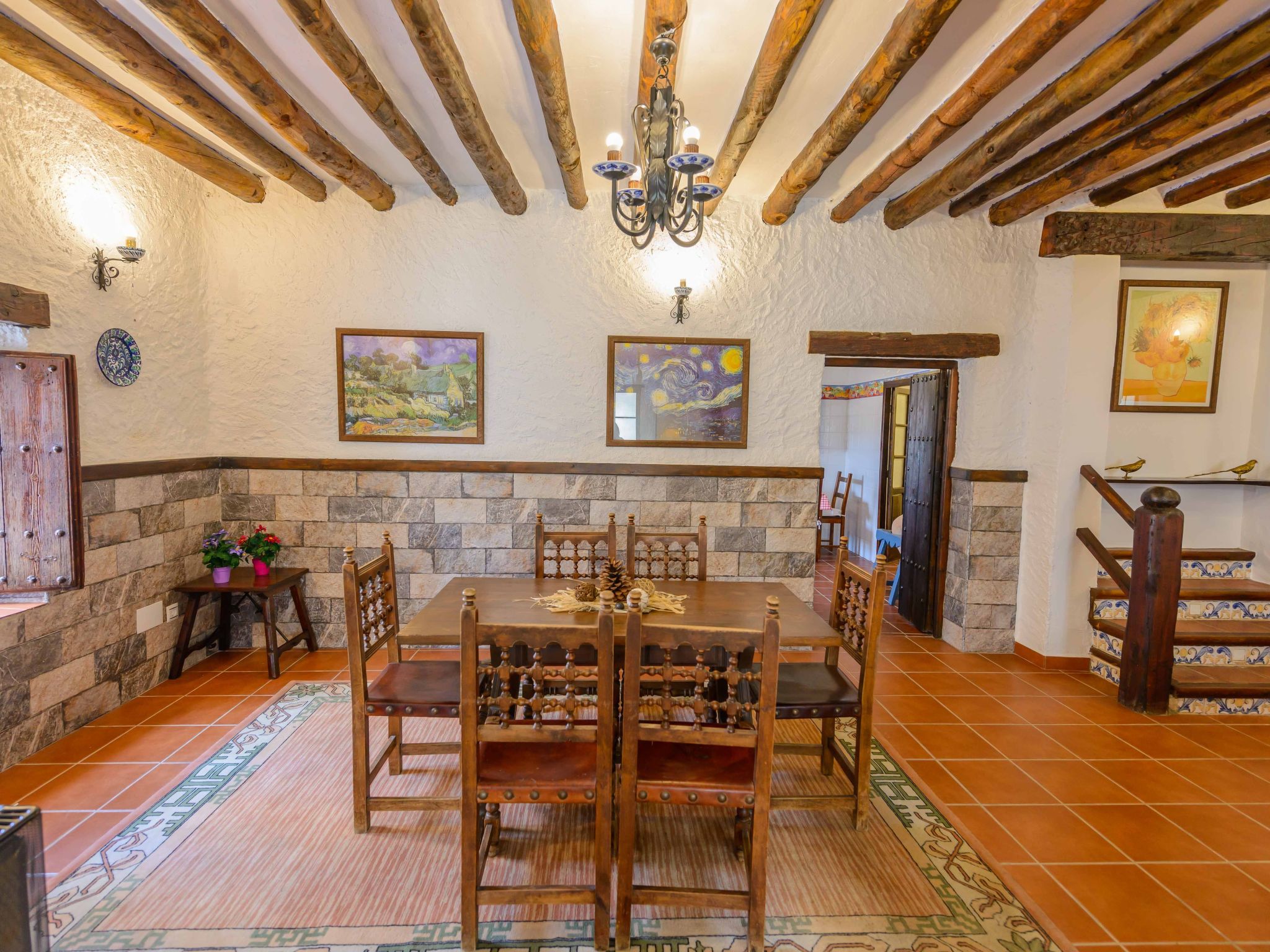 Typisches zentrales Haus-Dedans