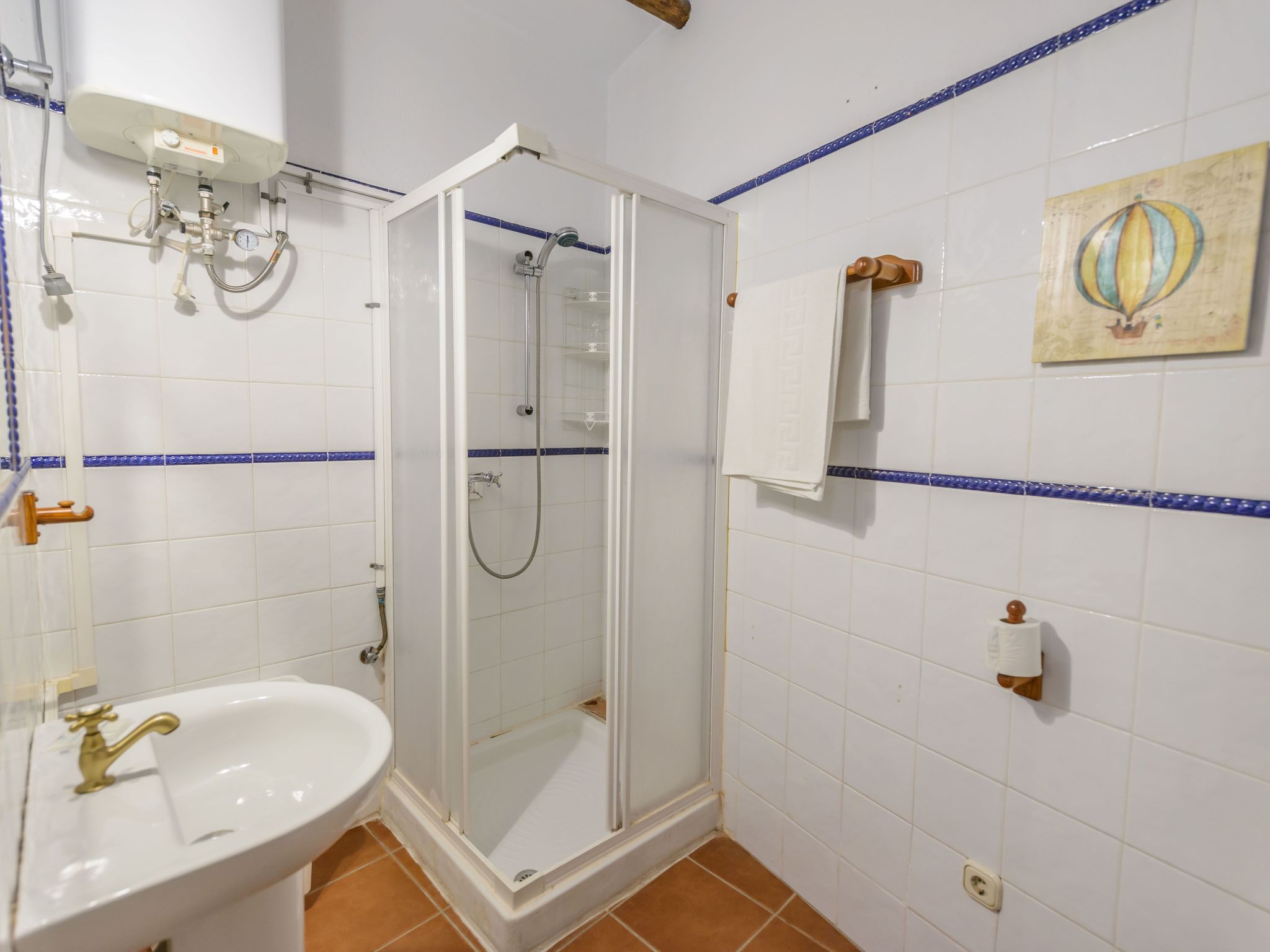 Typisches zentrales Haus-Dedans