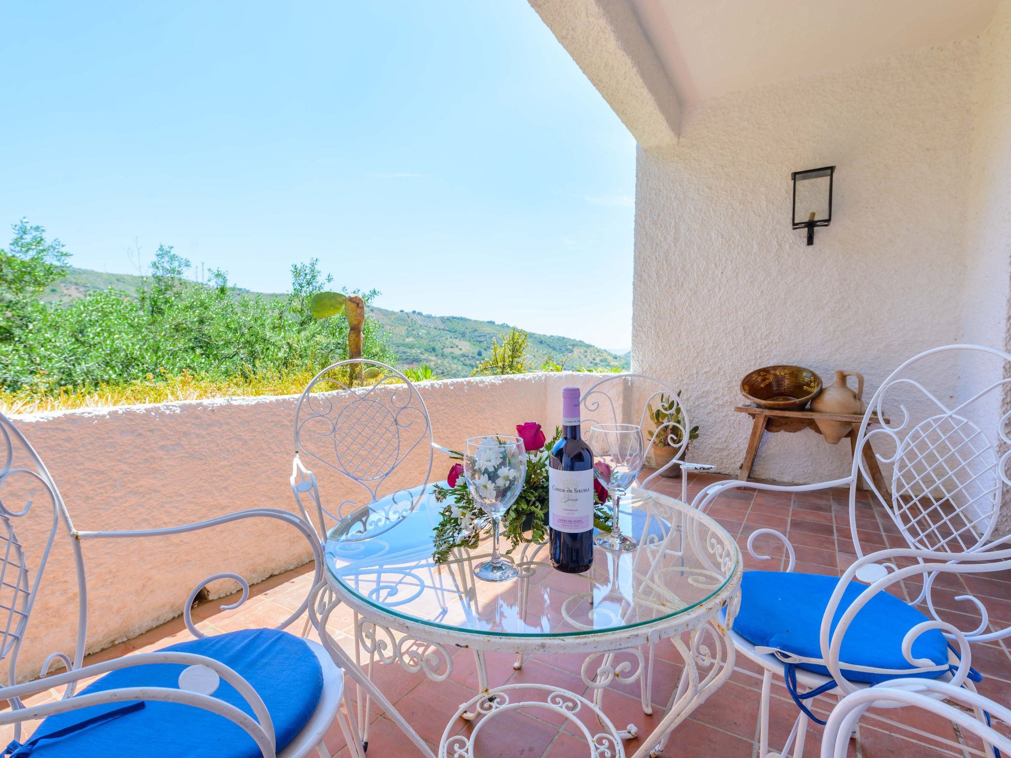 Privates Schwimmbad mit Grill und Feuerstelle-Dedans