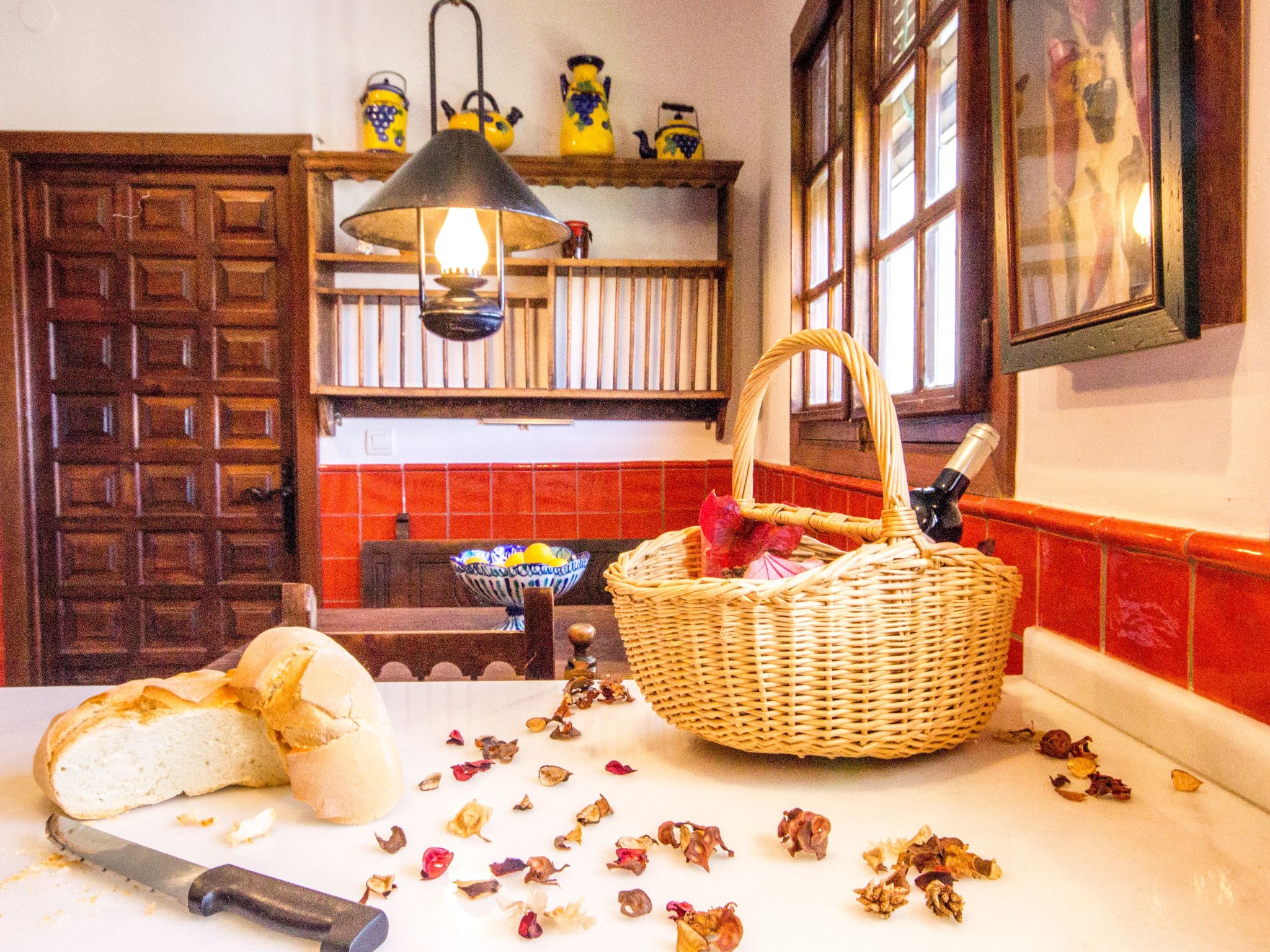 Privates Schwimmbad mit Grill und Feuerstelle-Dedans