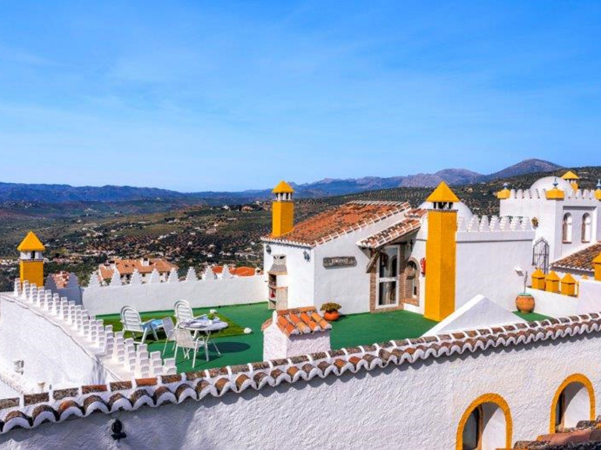 Spektakuläre Terrasse mit Grill