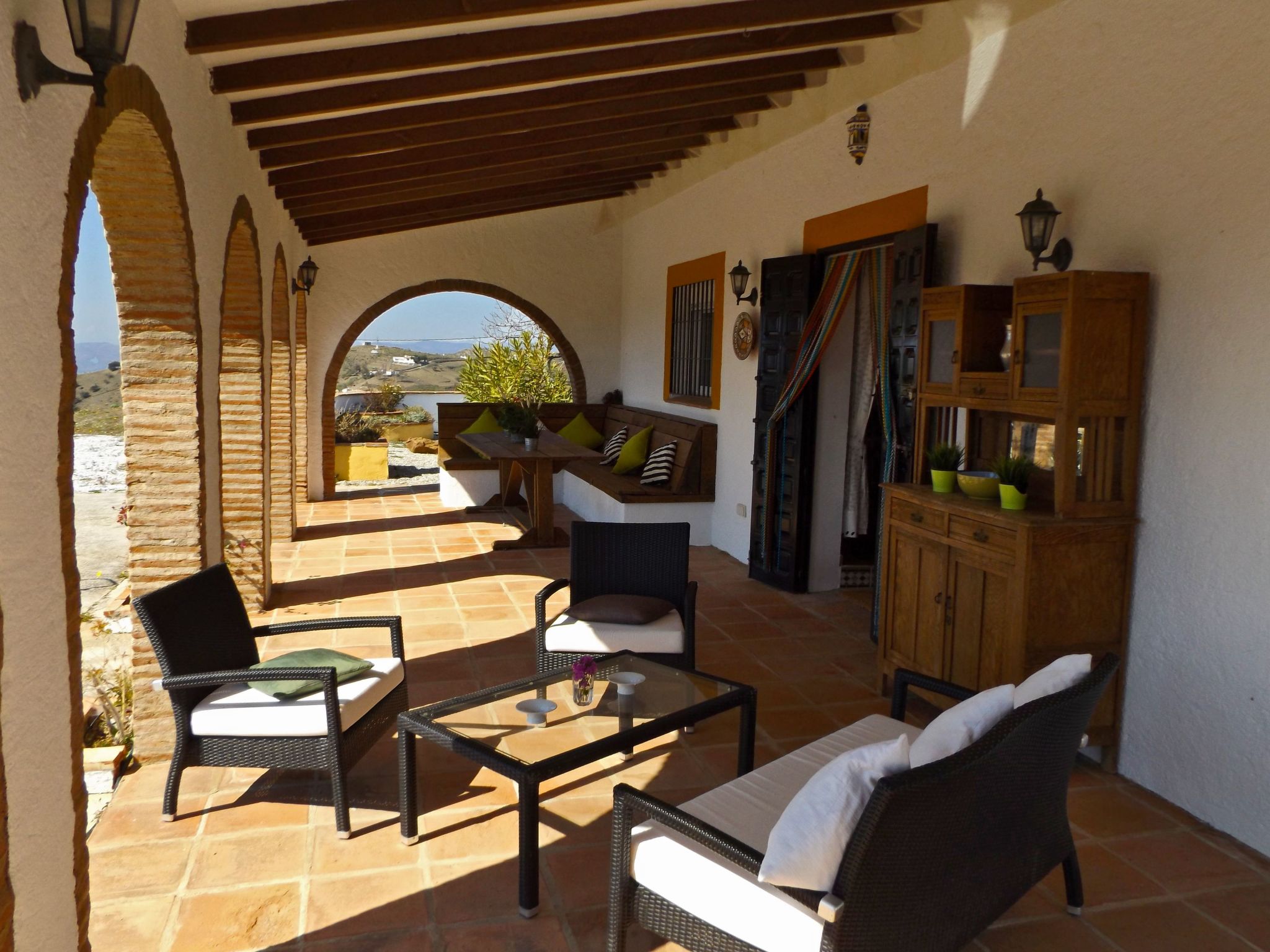 Finca 'Casa Siete Arcos'-Binnen