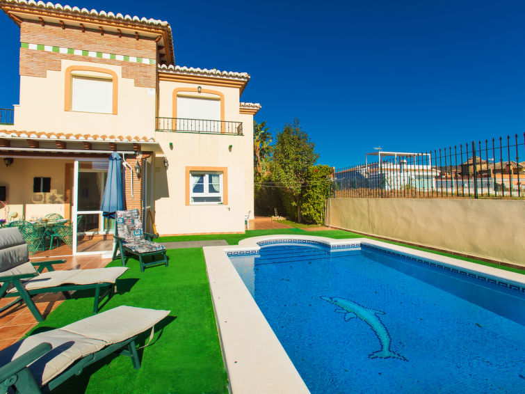 Vakantiehuis met privé zwembad in Benajarafe (Spanje) voor 8 personen