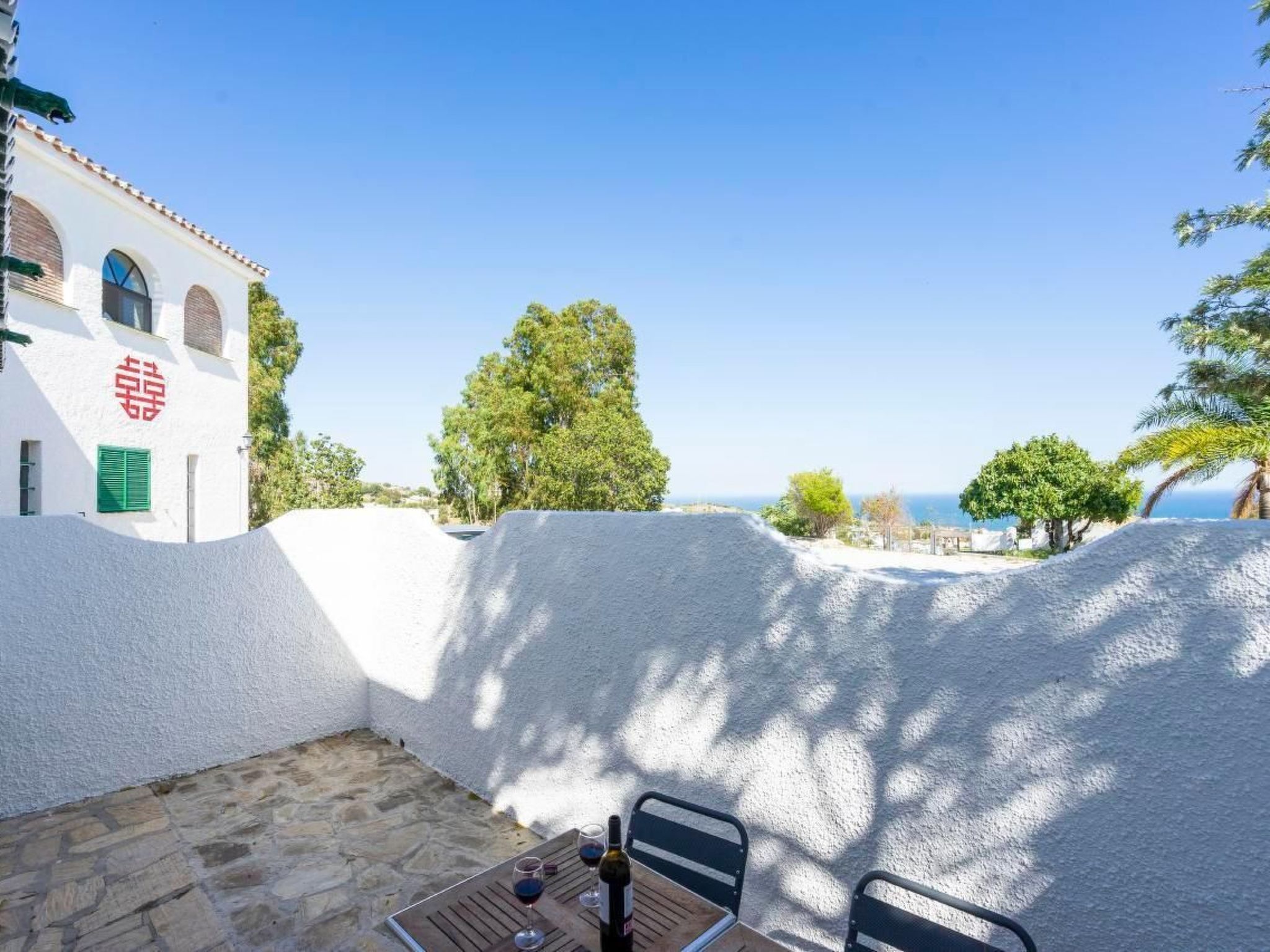 "Sevilla" mit Gemeinschaftspool in einem andalusischen "Cortijo" in Chilches - Buiten