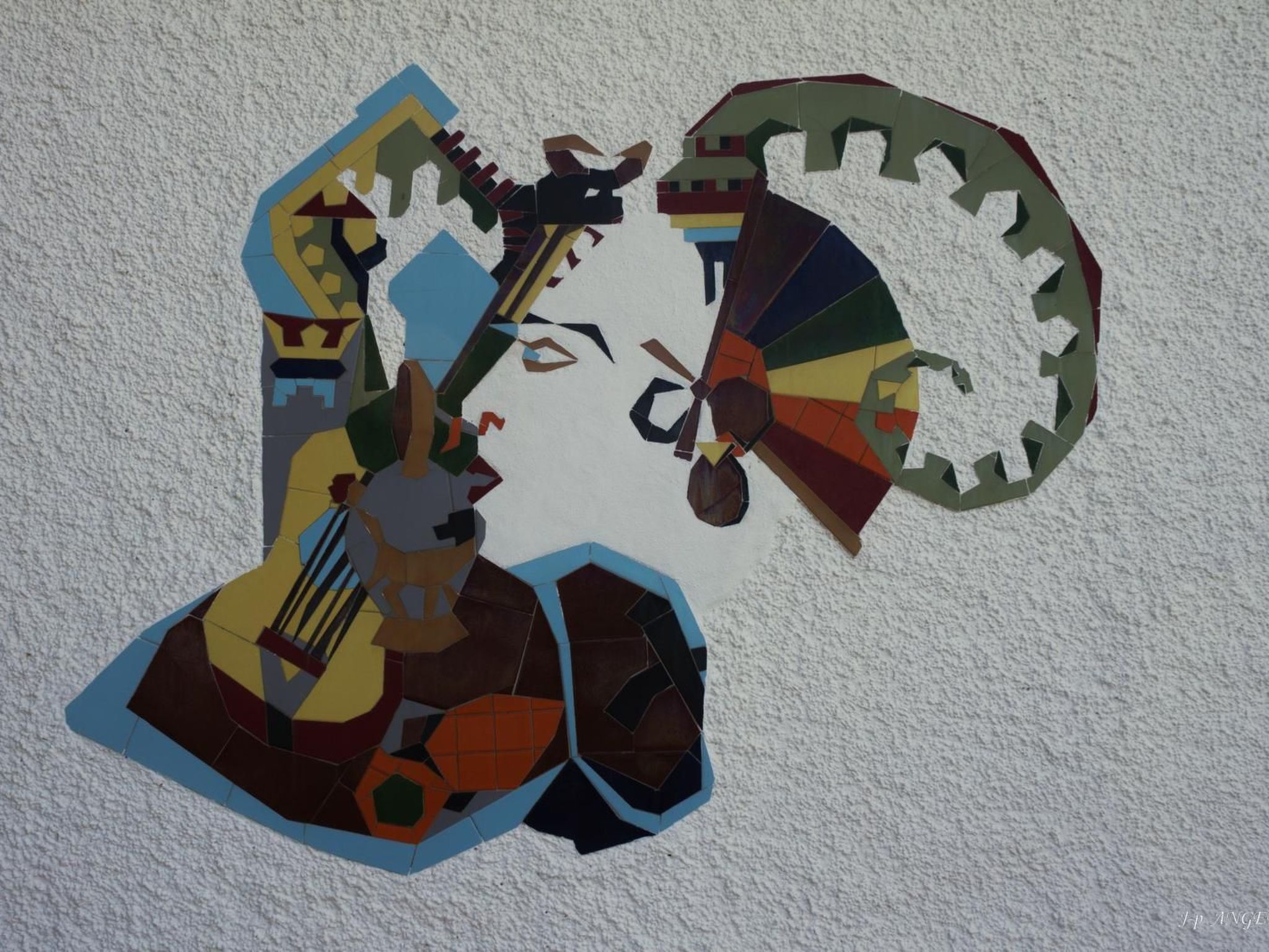 "Sevilla" mit Gemeinschaftspool in einem andalusischen "Cortijo" in Chilches - Buiten