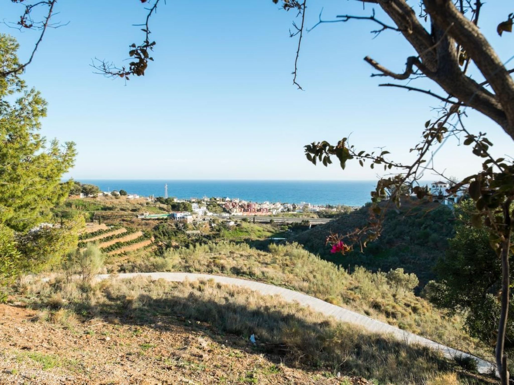 Casa Andalucía mit privatem Pool in Chilches - Buiten