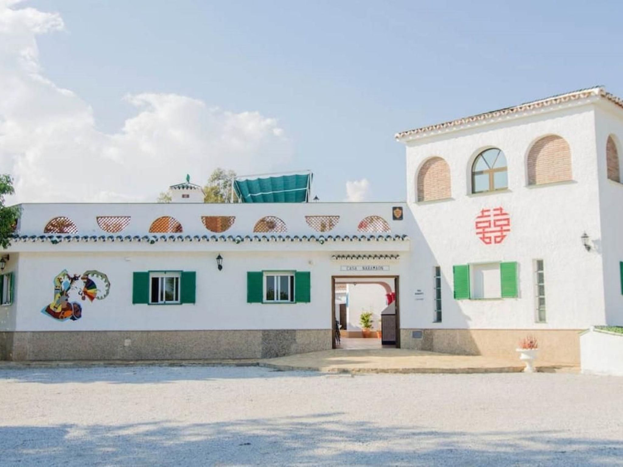 "Huelva" mit Gemeinschaftspool in einem andalusischen "Cortijo" in Chilches - Buiten