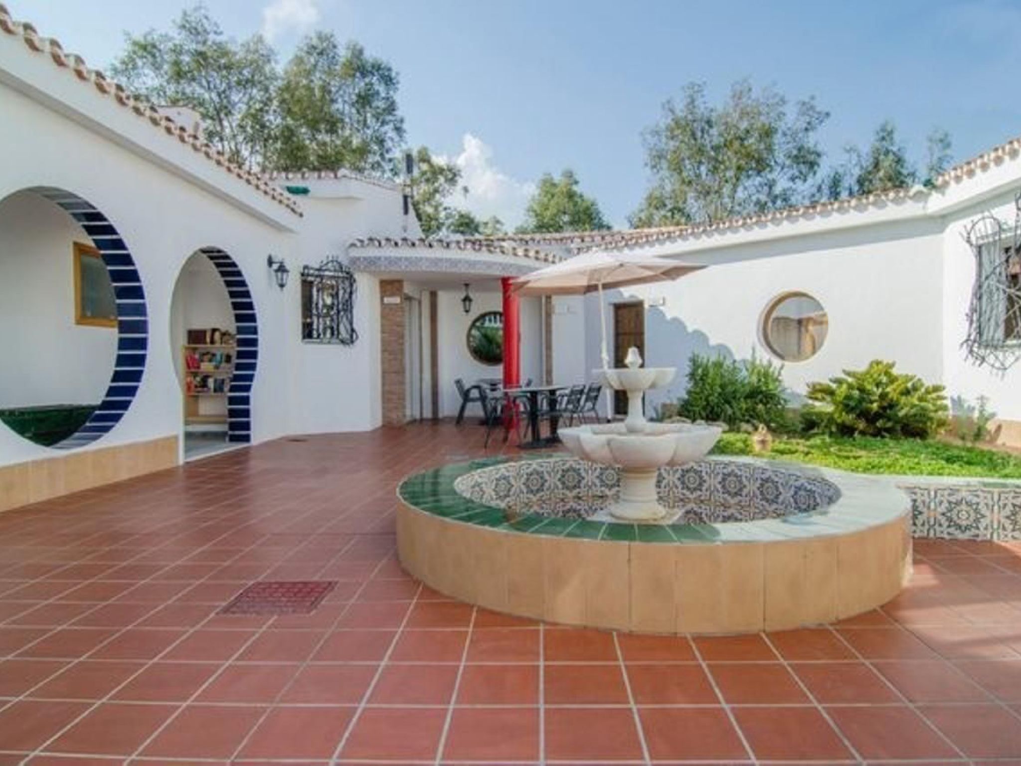 "Jaén" mit Gemeinschaftspool in einem andalusischen "Cortijo" in Chilches - Buiten