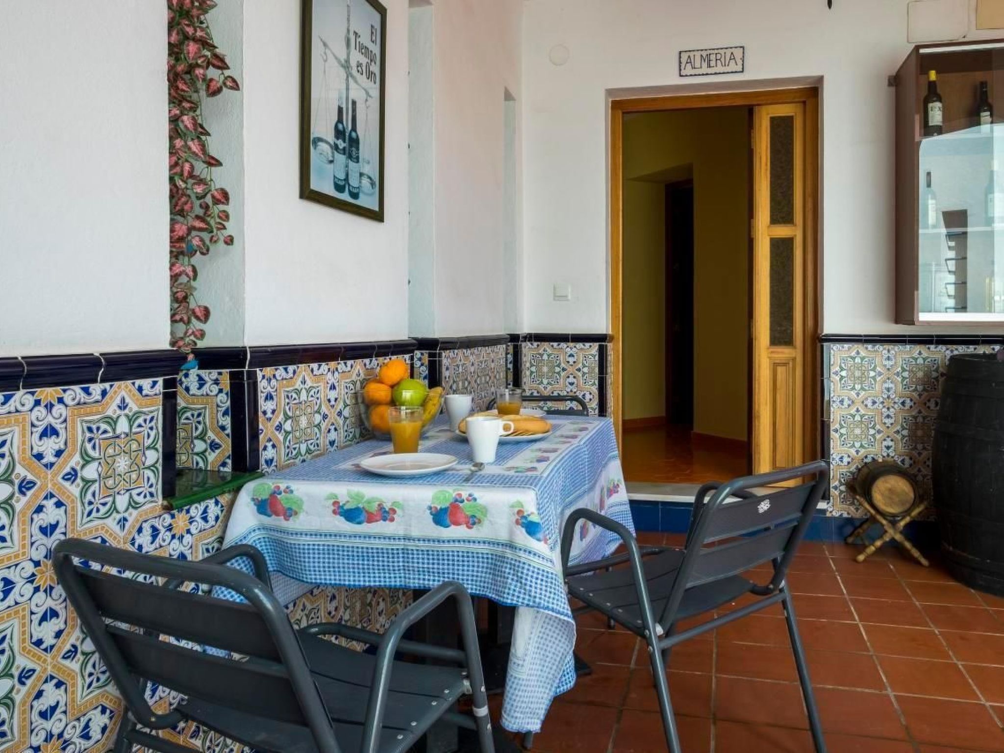 "Almería" mit Gemeinschaftspool in einem andalusischen "Cortijo" in Chilches - Binnen