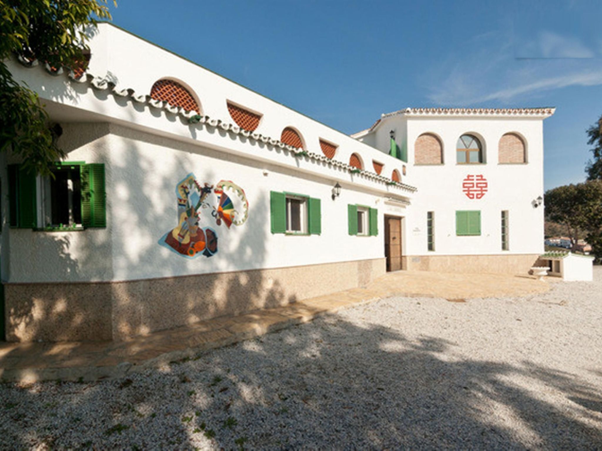 "Almería" mit Gemeinschaftspool in einem andalusischen "Cortijo" in Chilches - Buiten