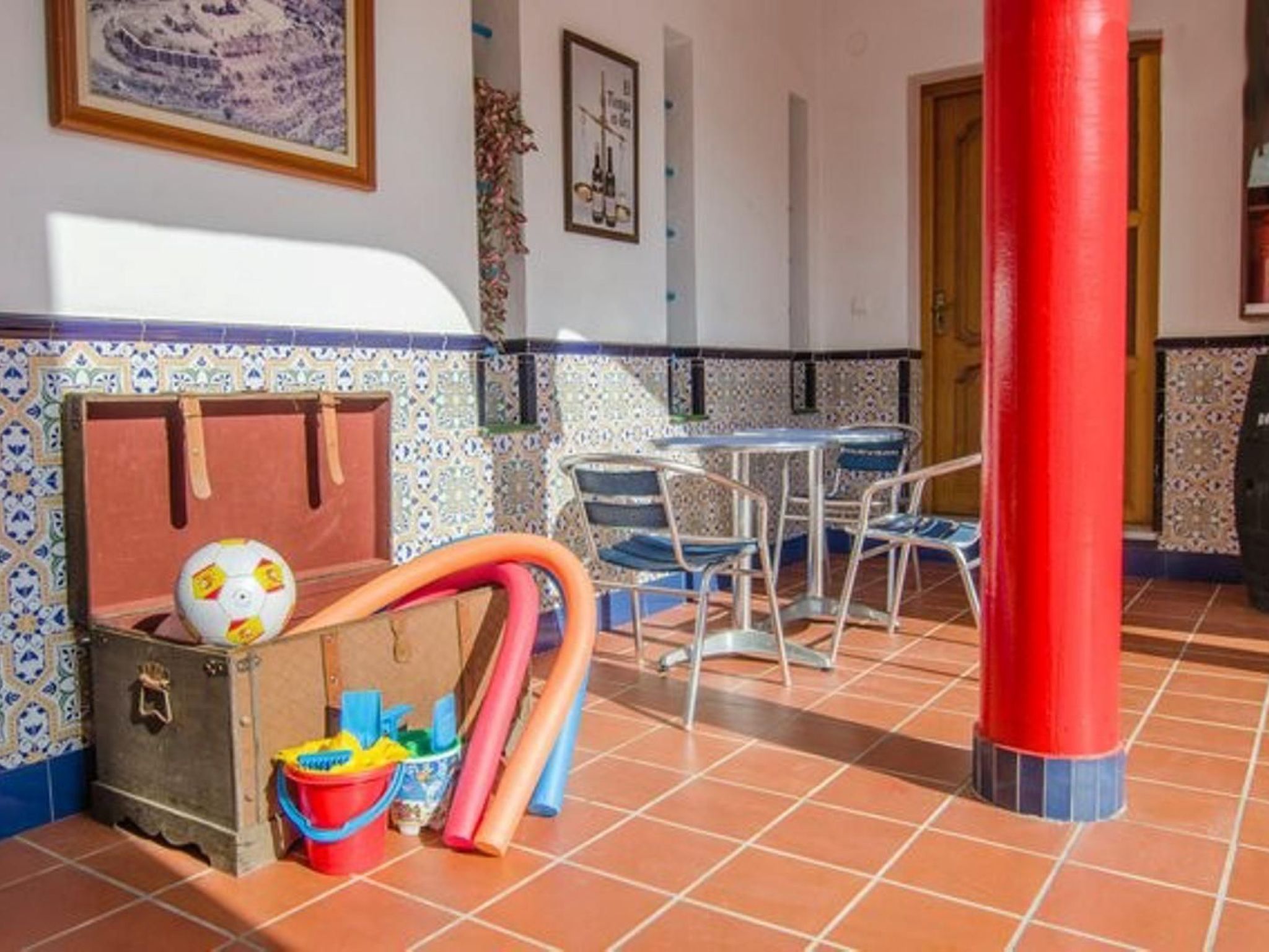 "Almería" mit Gemeinschaftspool in einem andalusischen "Cortijo" in Chilches - Buiten