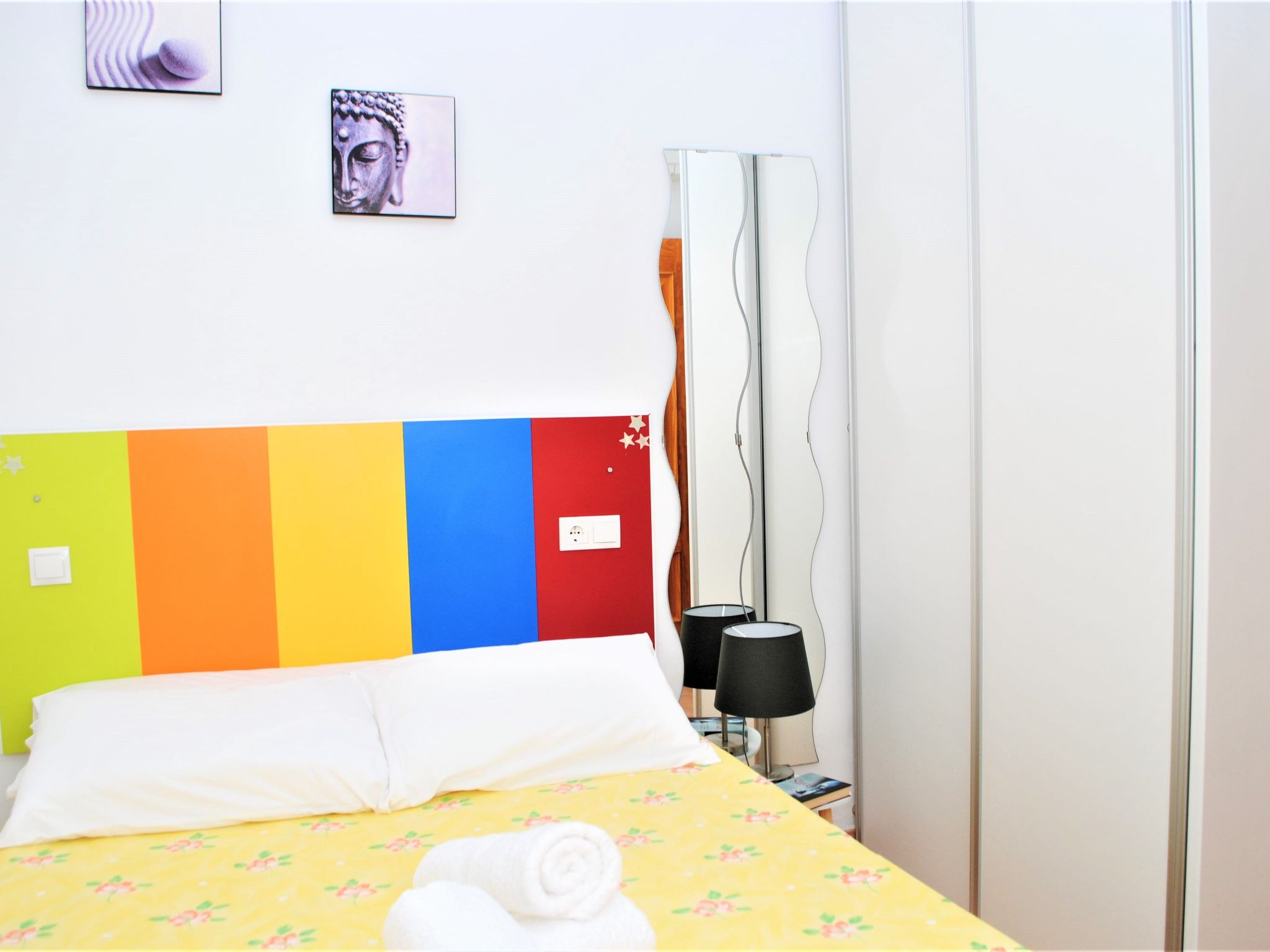 Erdgeschosswohnung mit Balkon für 4 Personen-Binnen