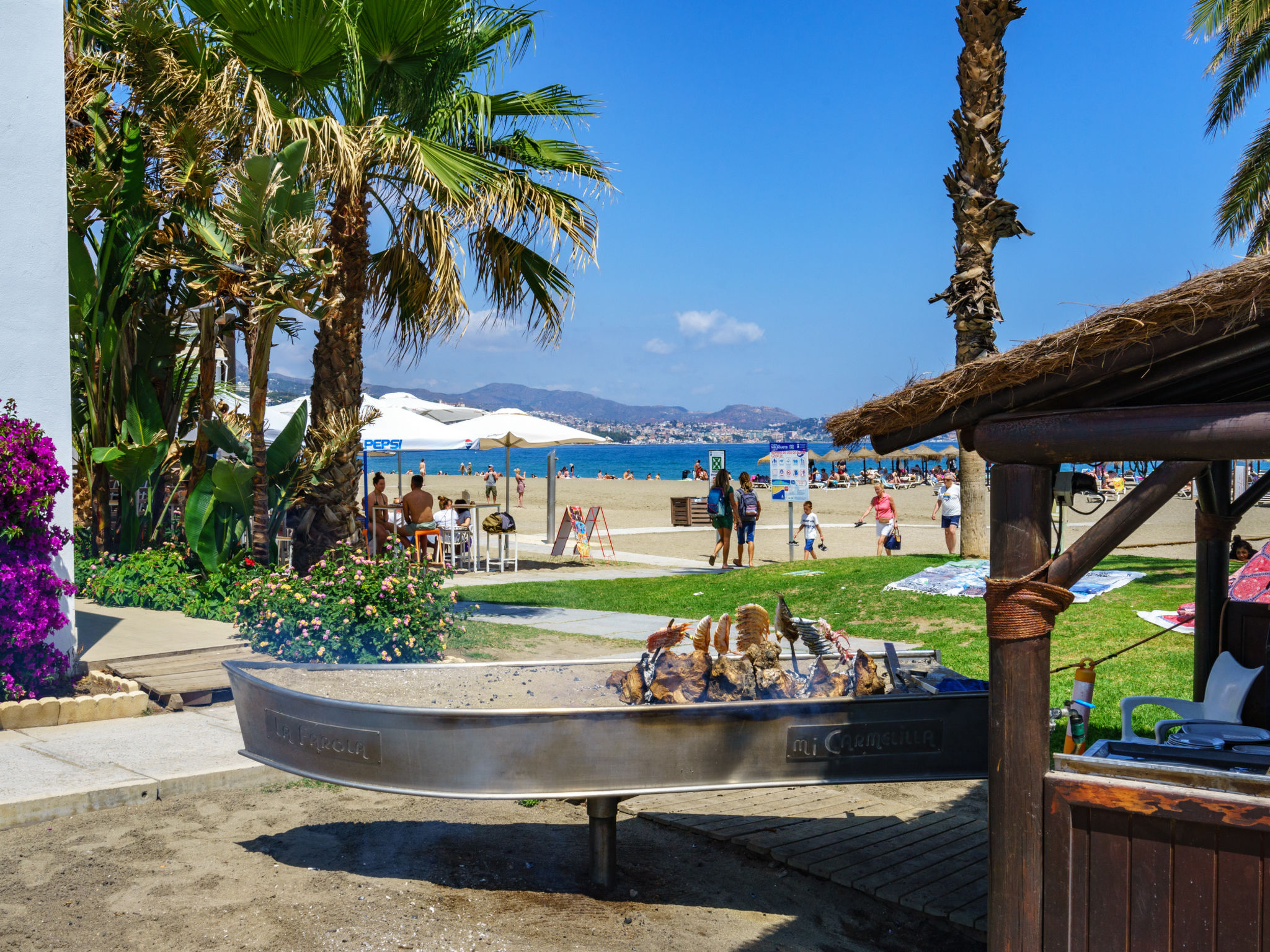 Strand, Golf, Guadalmar Málaga, in der Nähe des Flughafens-Omgeving