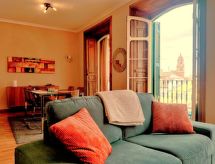 4-persoons appartement Sunny Cervantes in centrum Málaga - thumbnail 1