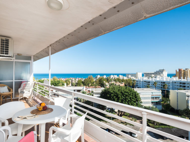 4-persoons appartement met zeezicht aan het strand in Torremolinos in Torremolinos