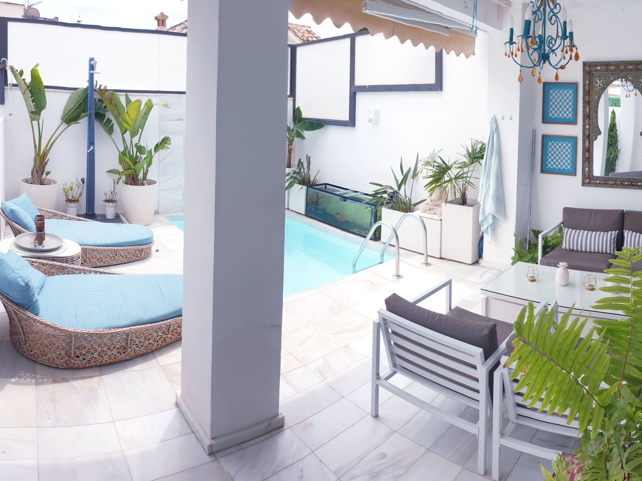 Casa Marysol mit Pool und Terrasse in Strandnähe-Drinnen