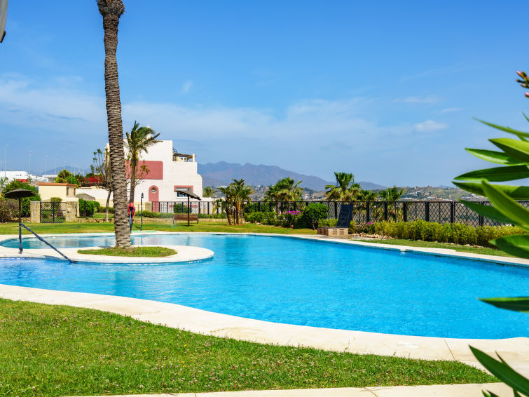 Op 900 m van zee: Zonnig appartement in Mijas Costa in Mijas Costa
