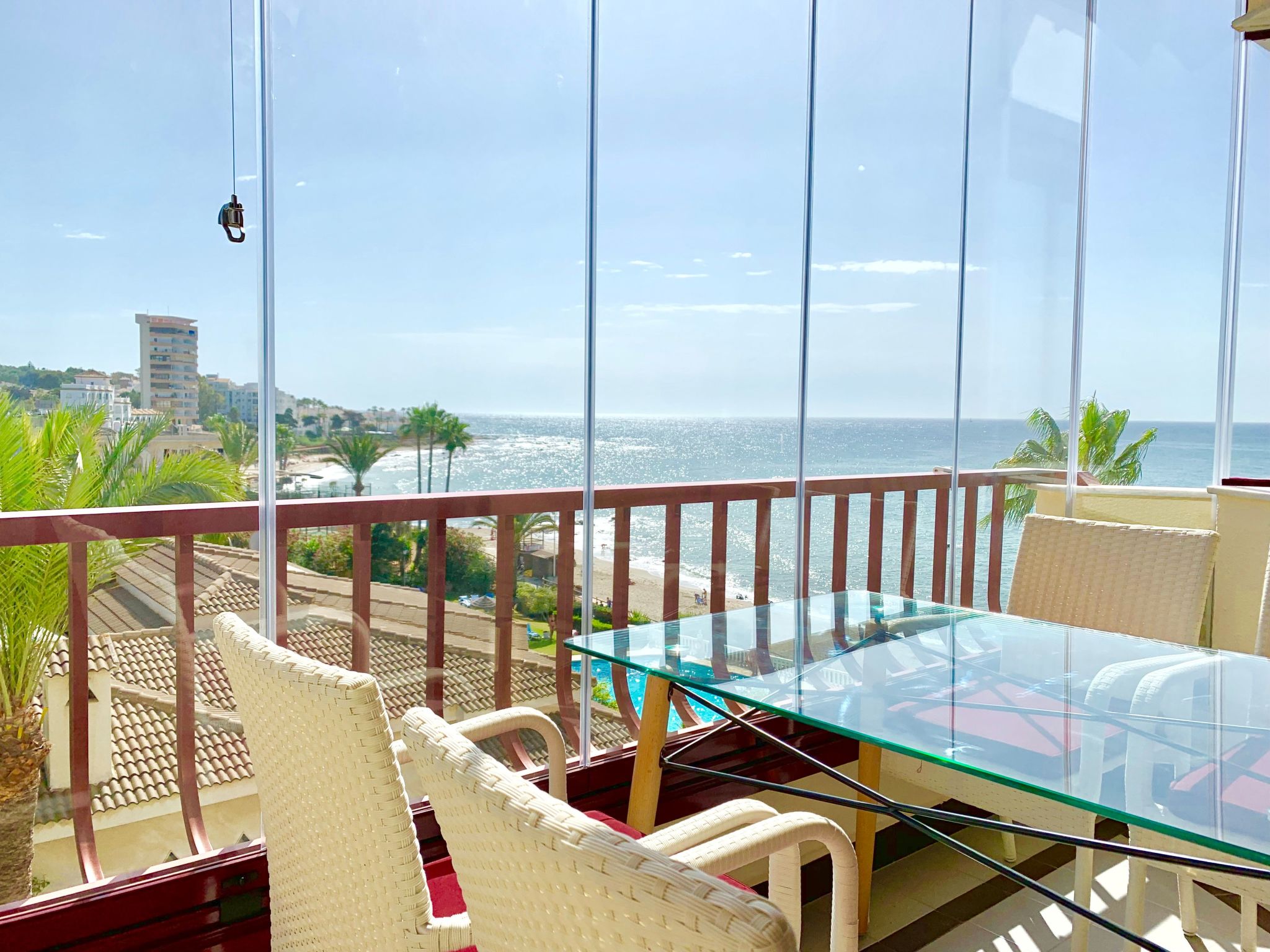 Tolle Ferienwohnung in Las Lagunas De Mijas mit Garten, gemeinschaftlichem Pool-Inside