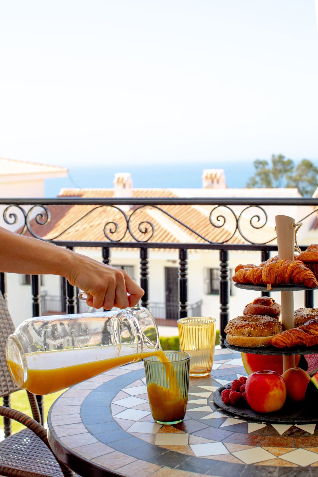 Schöne Wohnung mit Pool und malerischer Aussicht-Binnen