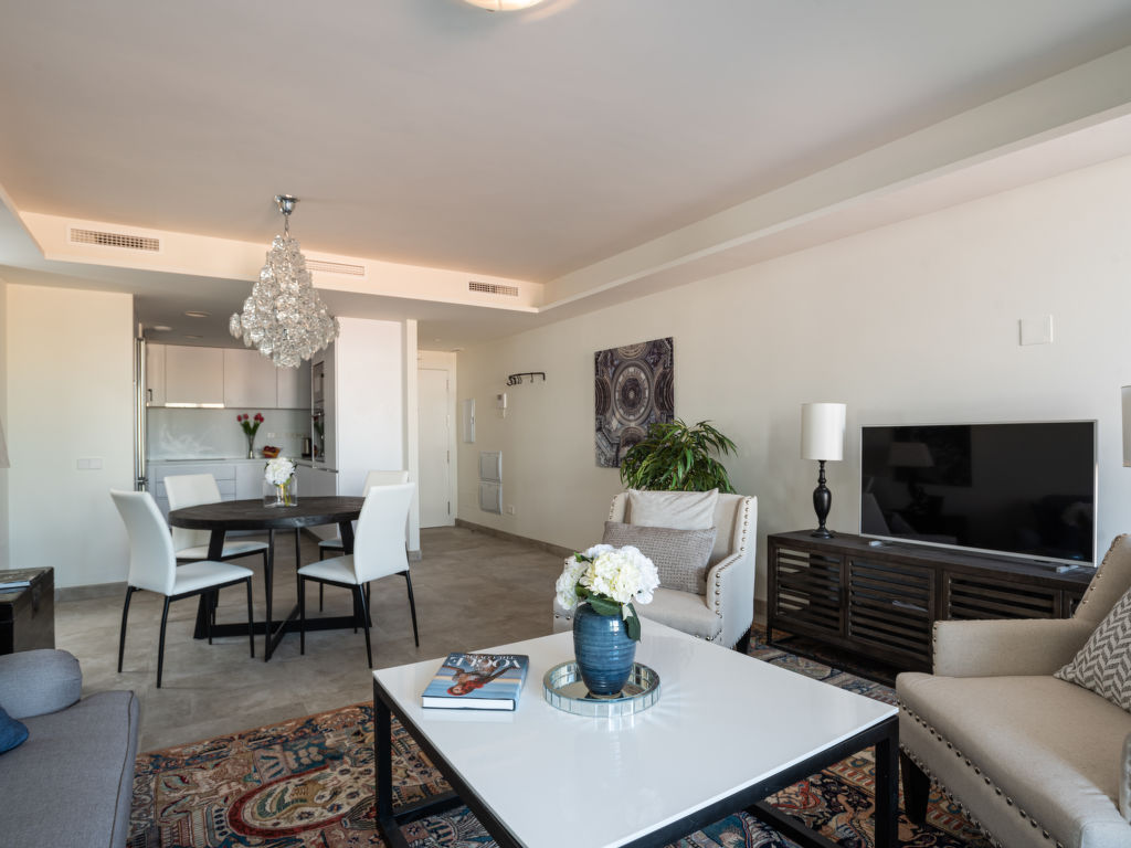 Estepona Roof Top View — Living Room