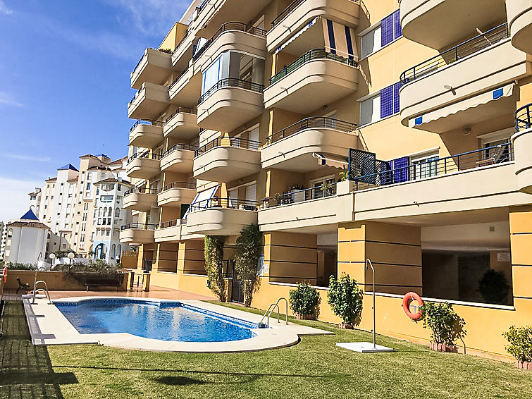 Zeezicht en rust in appartement Bellavista del Puerto, Estepona in Estepona