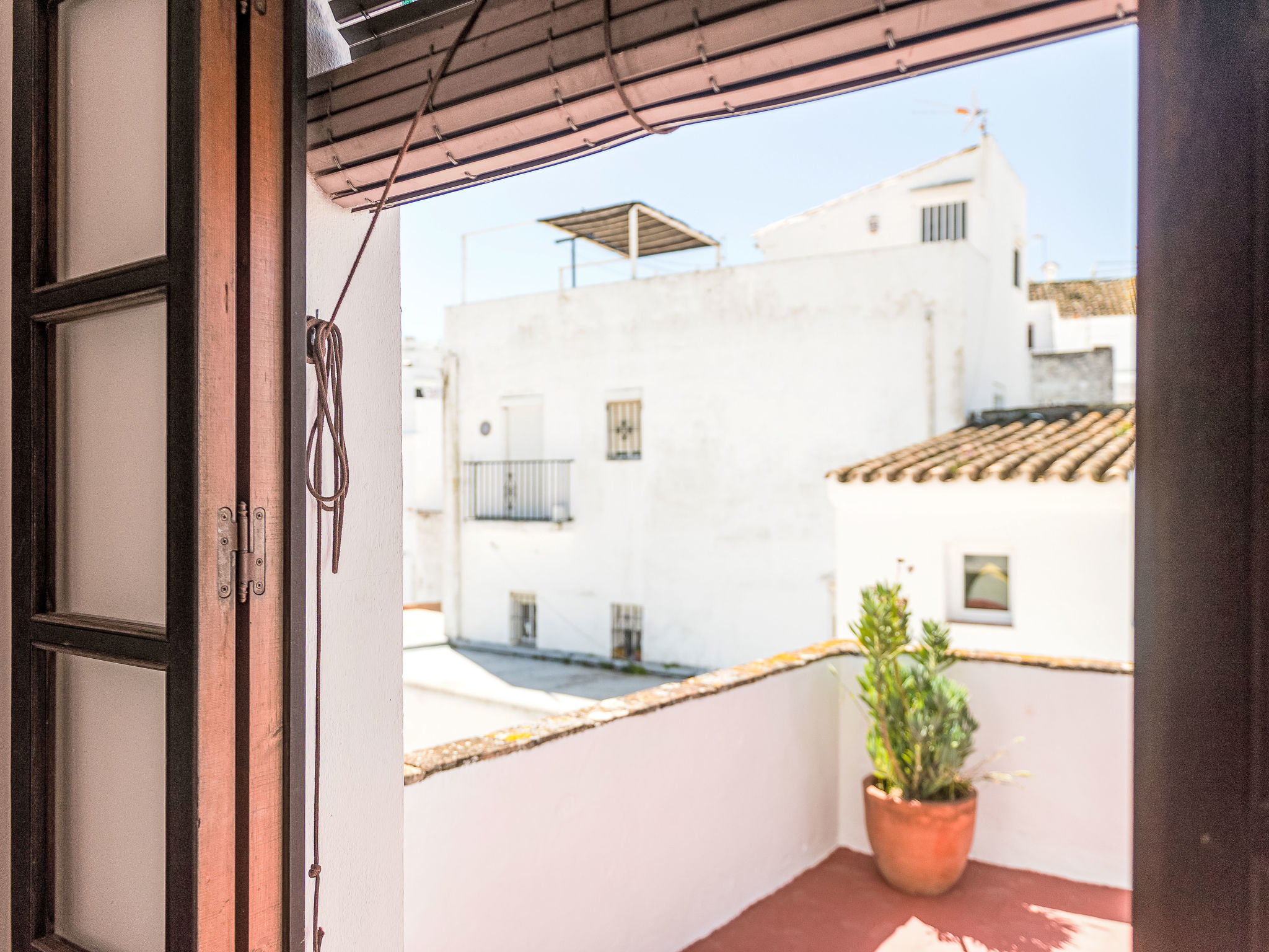 Wohnung mit großer Dachterrasse in Vejer - Dehors