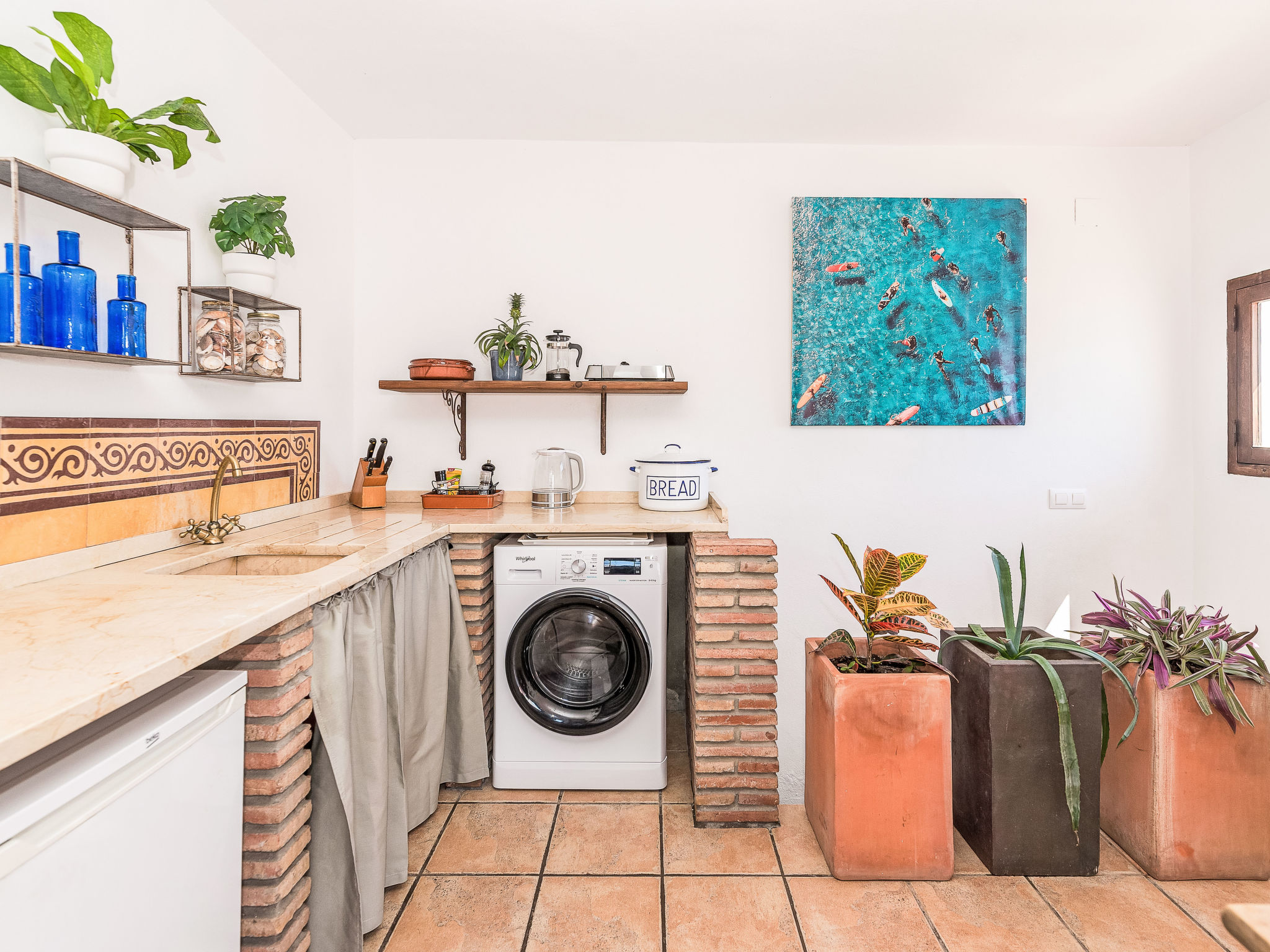 Wohnung mit großer Dachterrasse in Vejer - Dedans