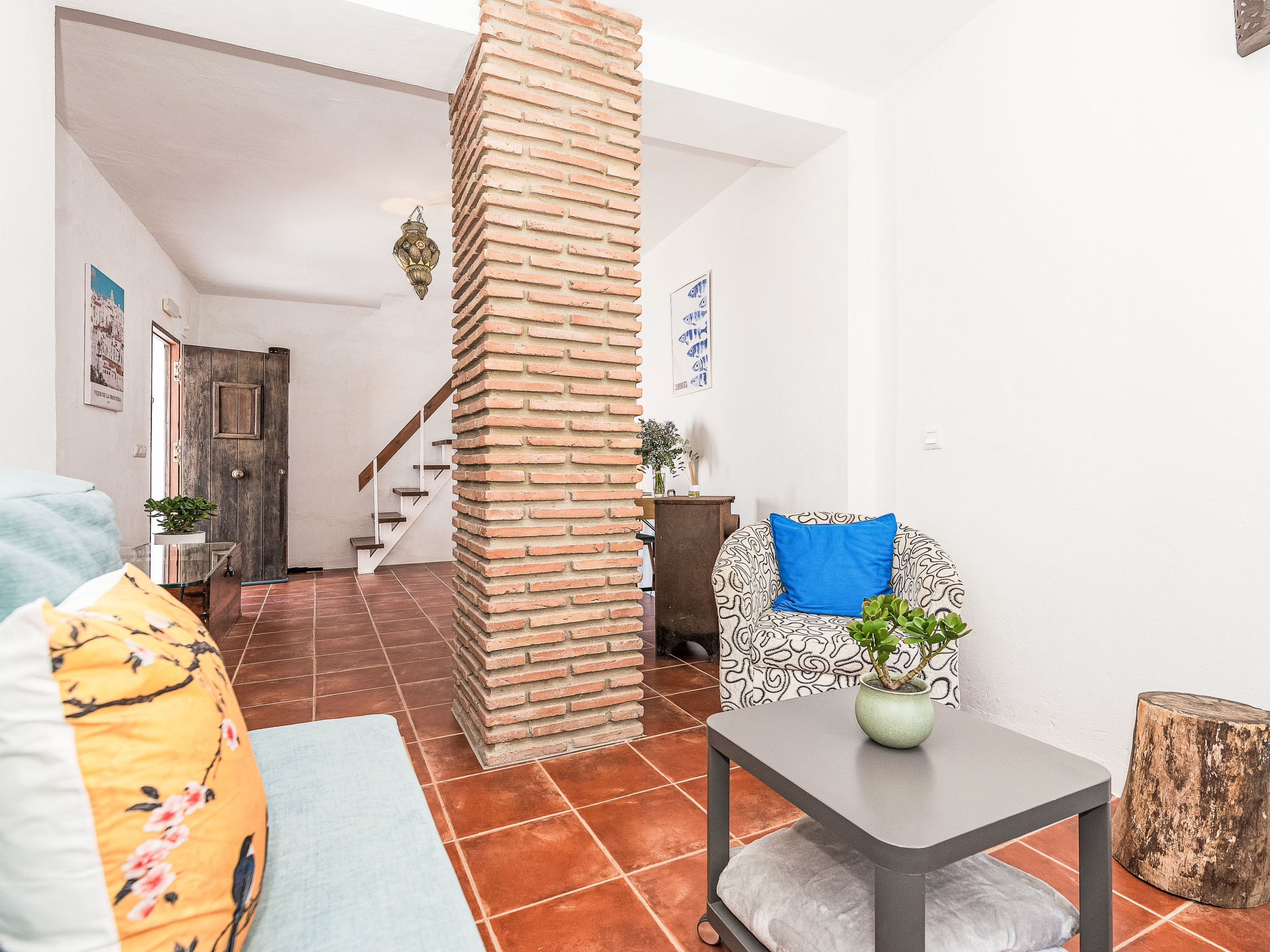 Wohnung mit großer Dachterrasse in Vejer