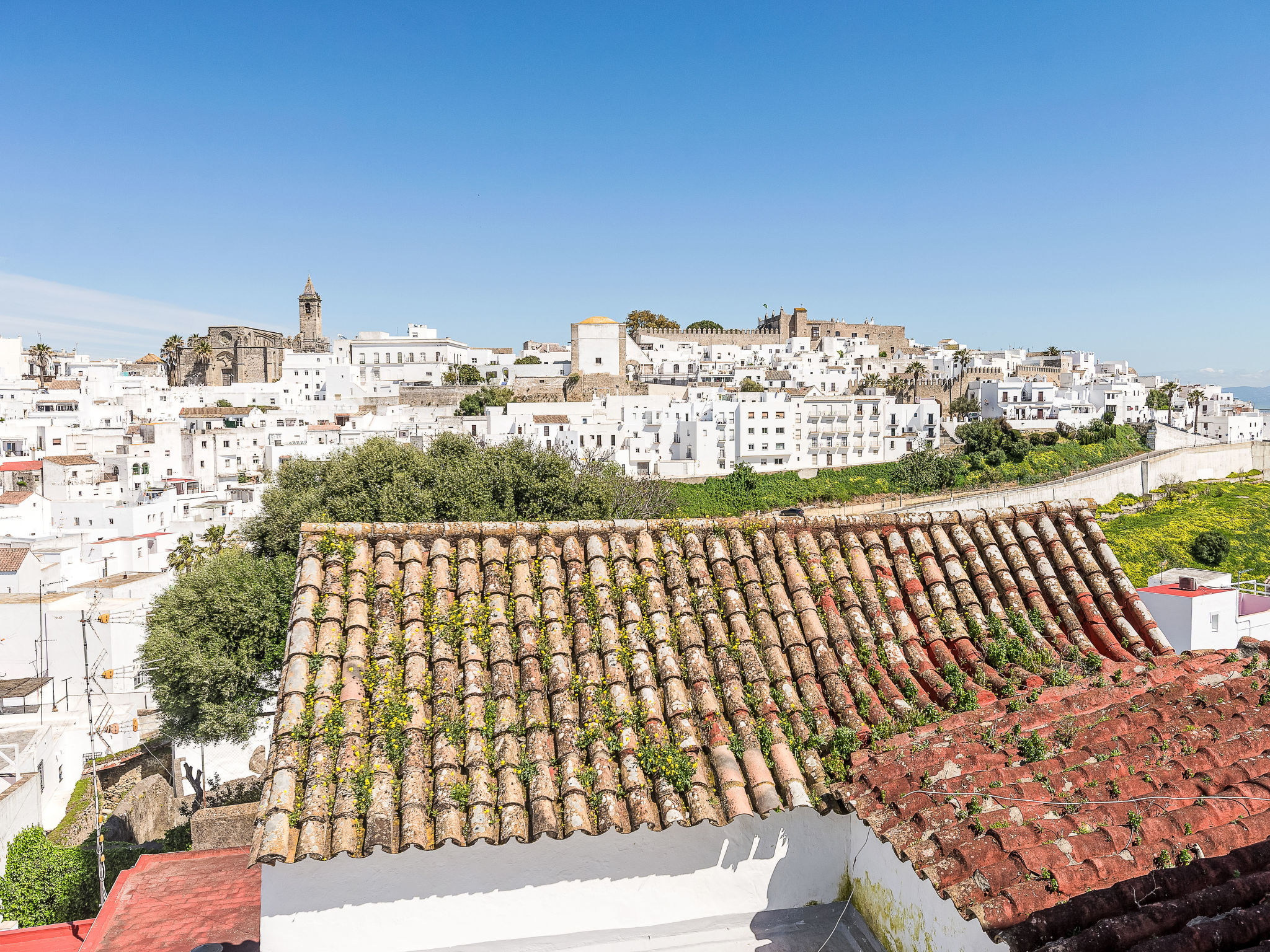 Wohnung mit großer Dachterrasse in Vejer - Dehors
