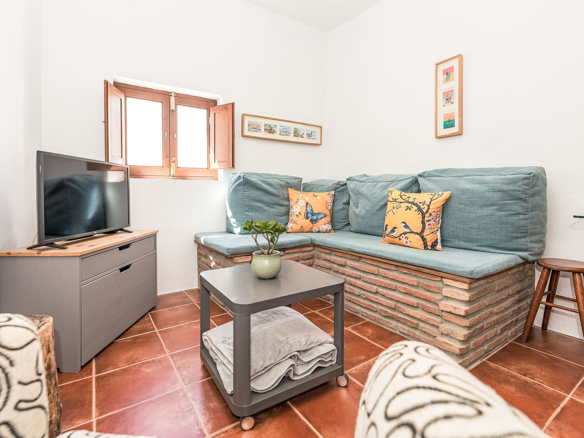 Wohnung mit großer Dachterrasse in Vejer - Dedans