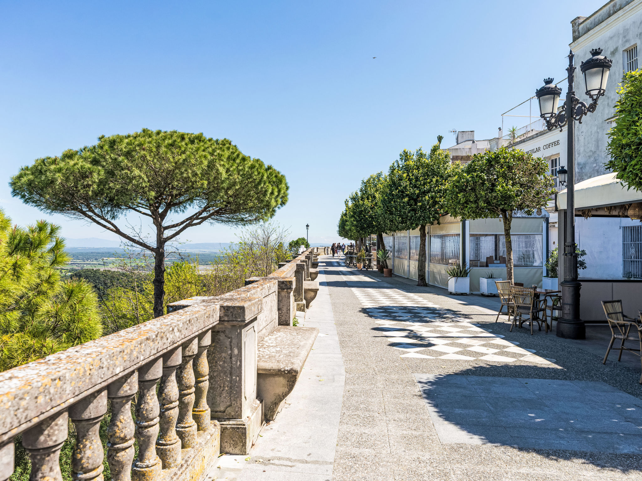 Wohnung mit großer Dachterrasse in Vejer - Dehors