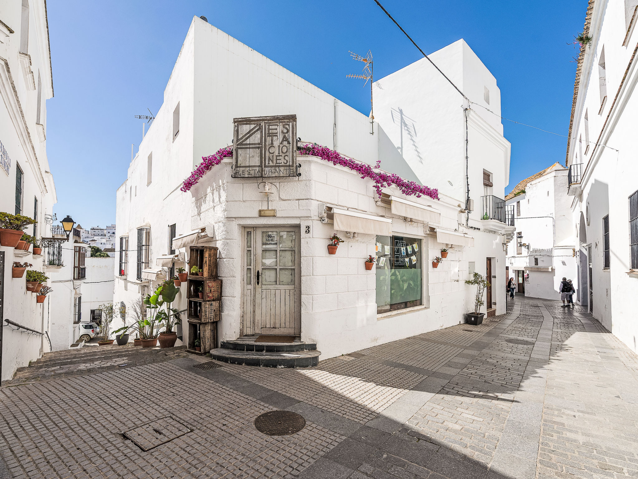 Wohnung mit großer Dachterrasse in Vejer