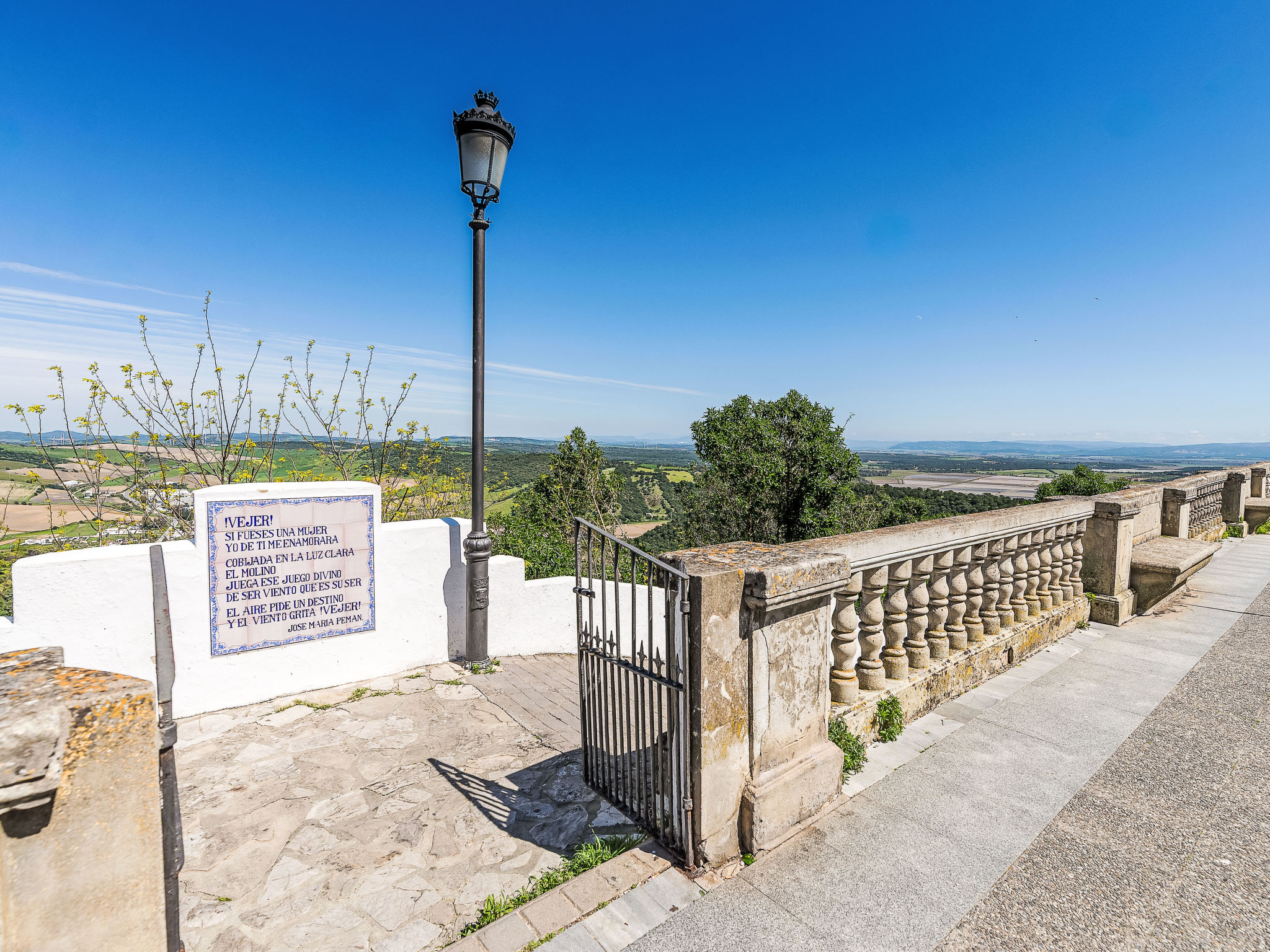 Wohnung mit großer Dachterrasse in Vejer - Dehors