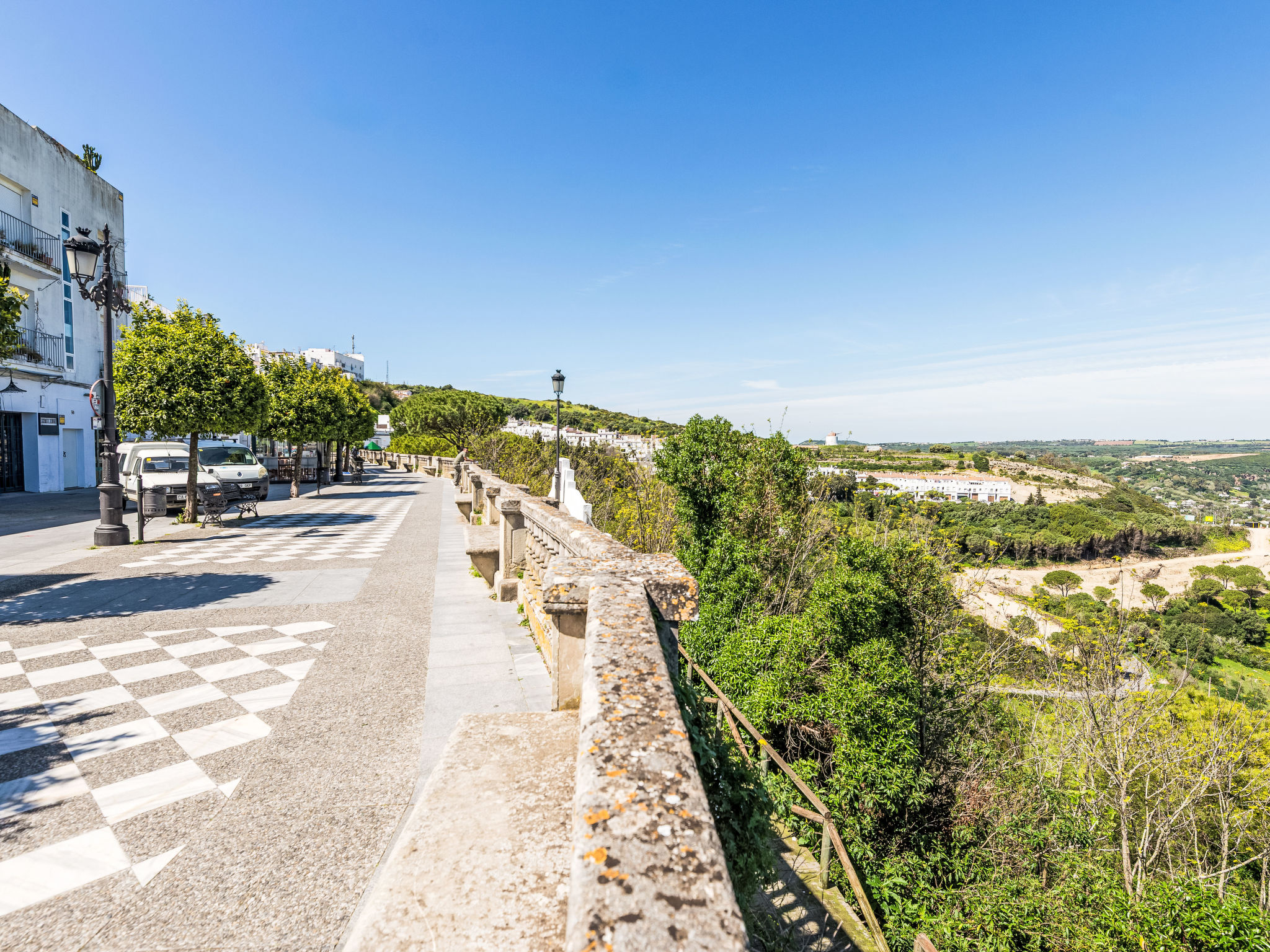 Wohnung mit großer Dachterrasse in Vejer - Dehors