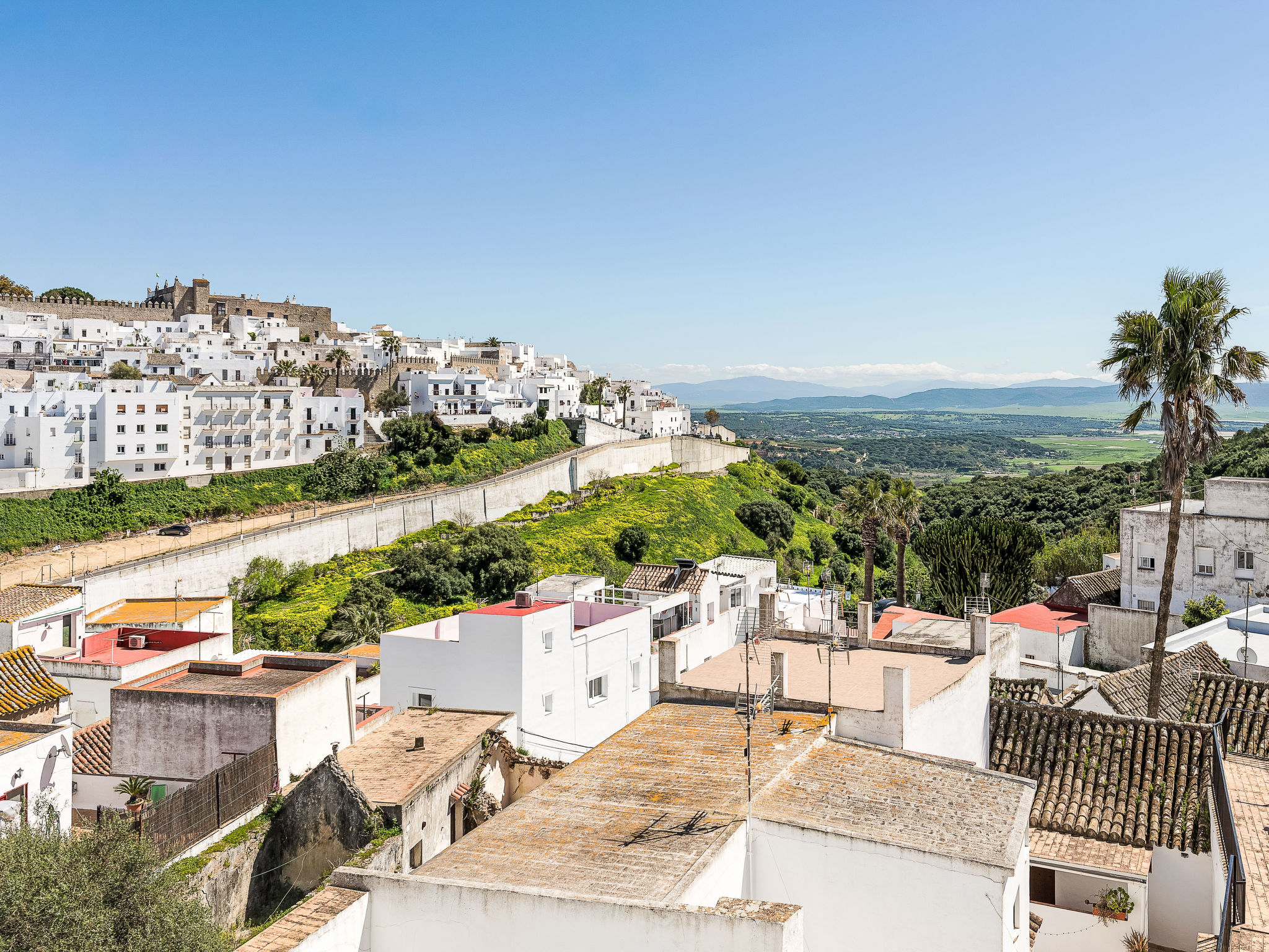 Wohnung mit großer Dachterrasse in Vejer - Dehors