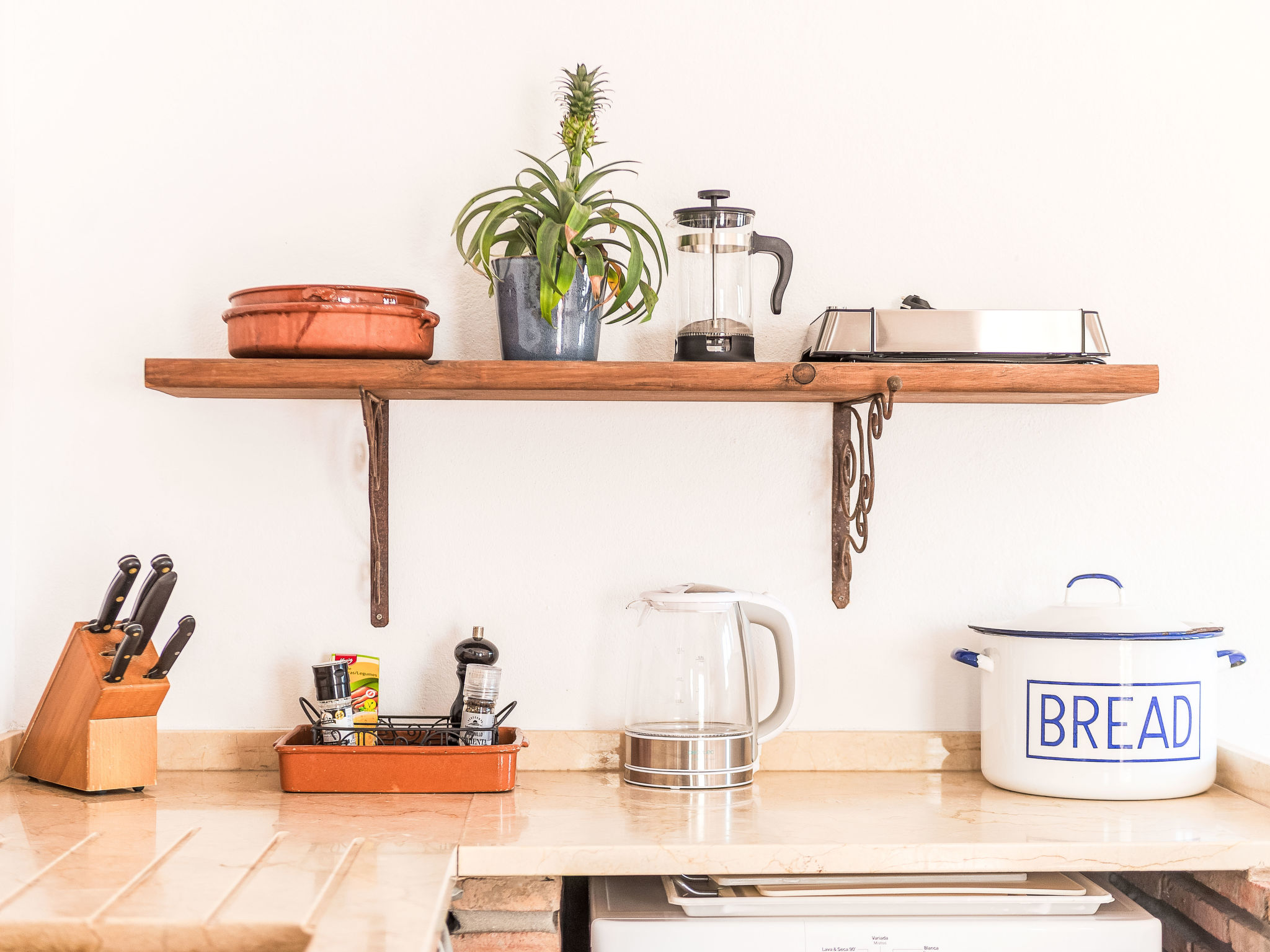 Wohnung mit großer Dachterrasse in Vejer - Dedans