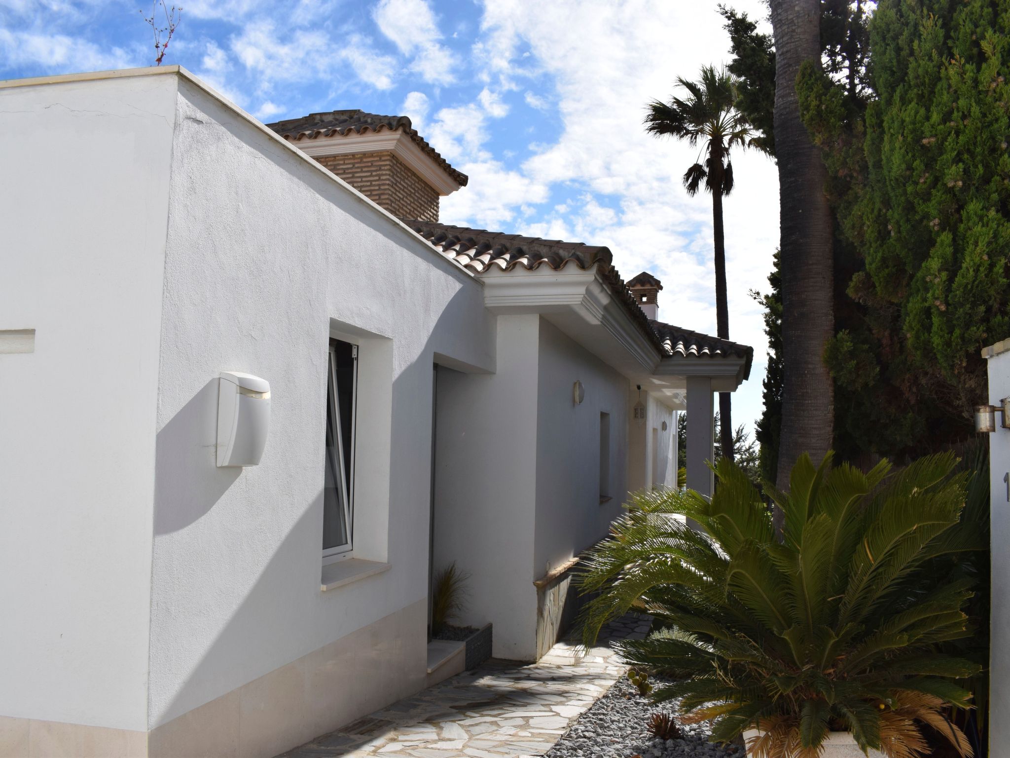 Villa "Casa Roche" mit Blick auf das Wasser-Dehors