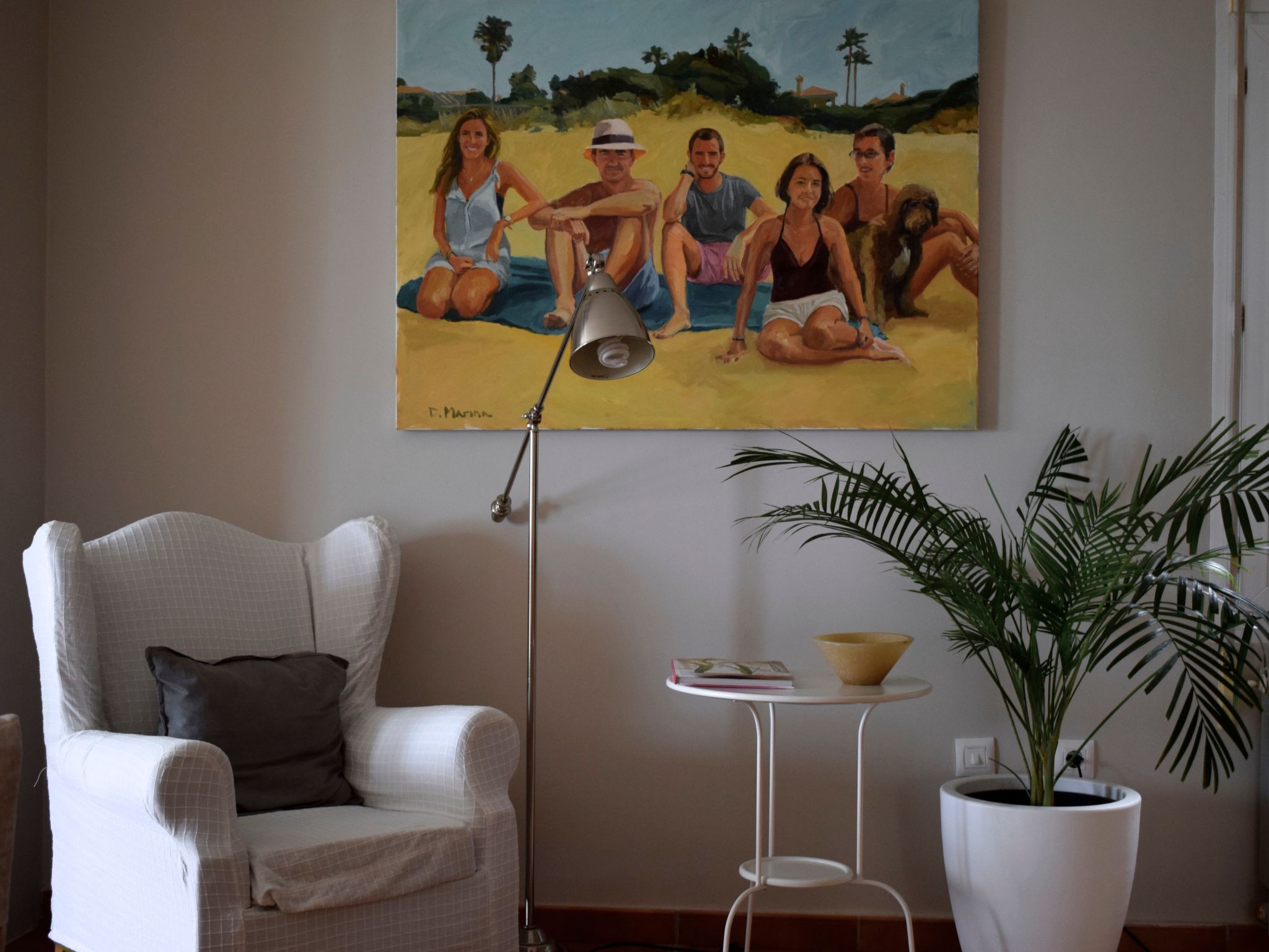 Villa "Casa Roche" mit Blick auf das Wasser-Dedans