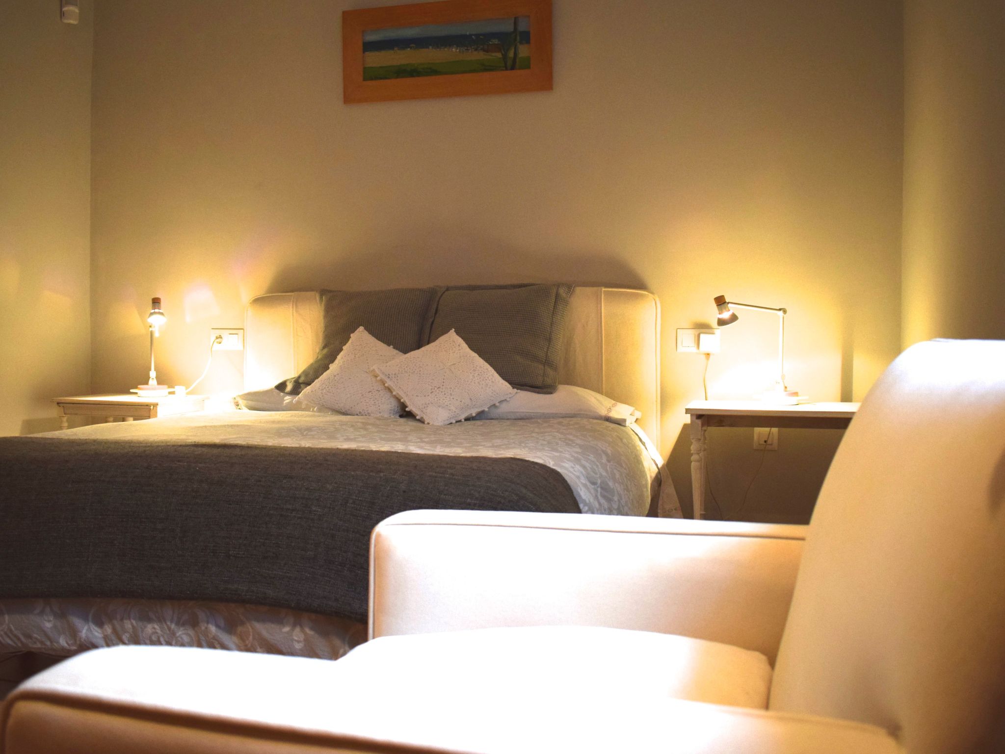 Villa "Casa Roche" mit Blick auf das Wasser-Dedans